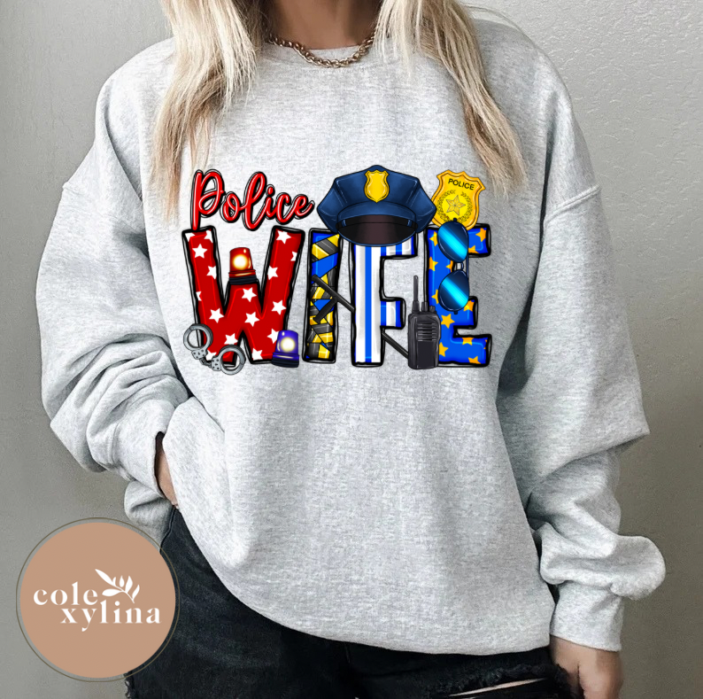 POLICE WIFE - SWEATER