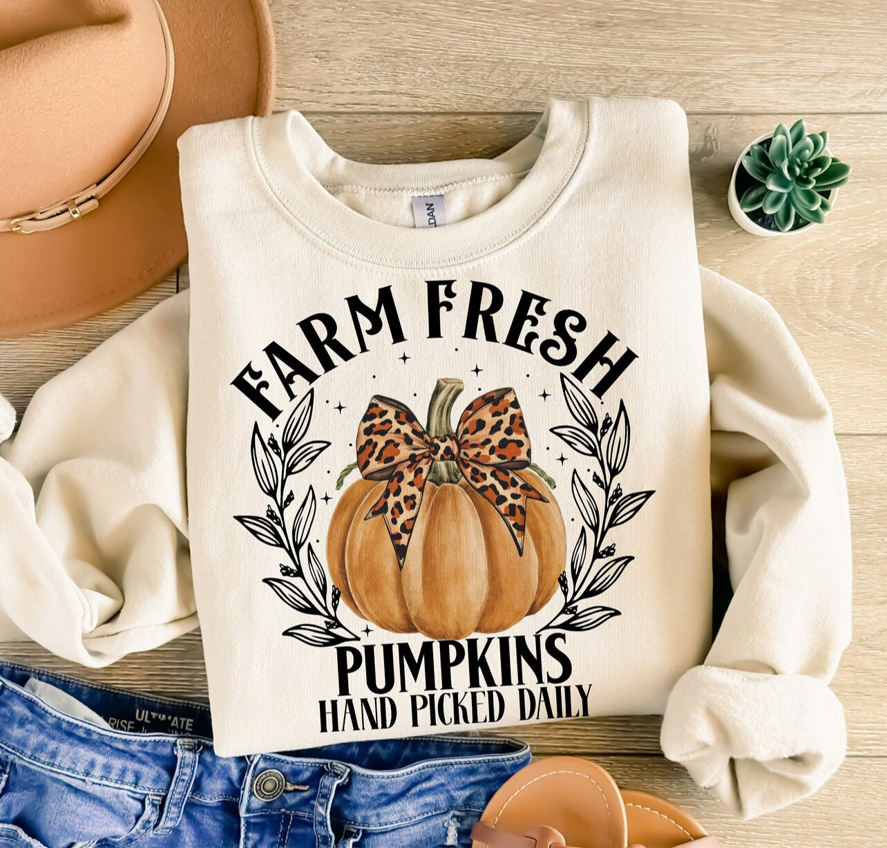 (DTF TRANSFER) FARM FRESH PUMPKINS