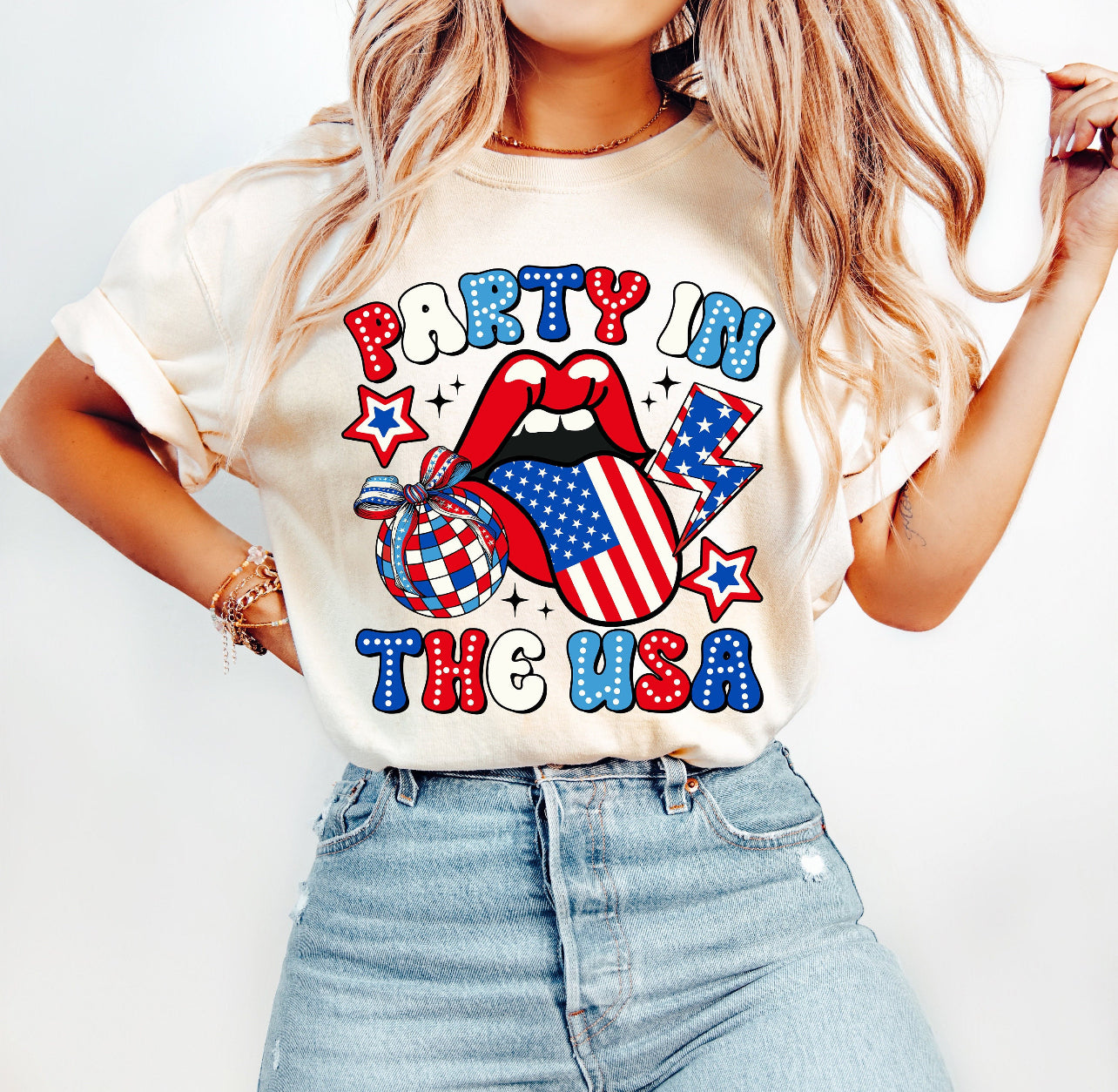 PARTY IN THE USA - DTF TRANSFER