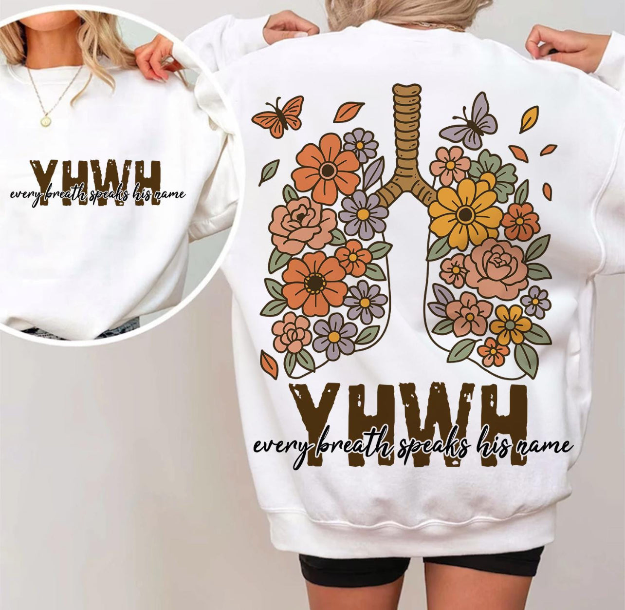 EVERY BREATH SPEAKS HIS NAME (2 PIECE) - DTF TRANSFER