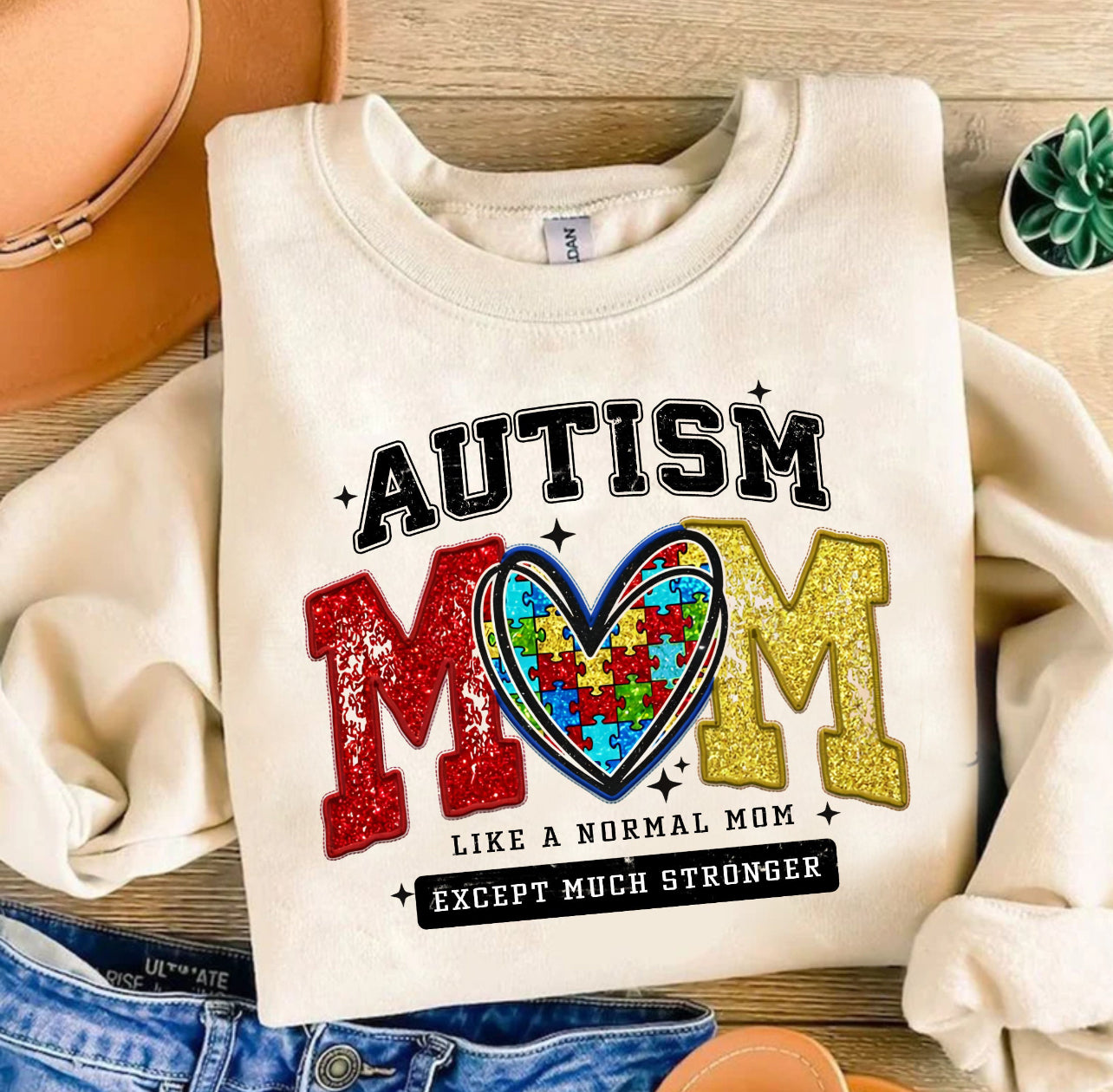MUCH STRONGER MOM - DTF TRANSFER