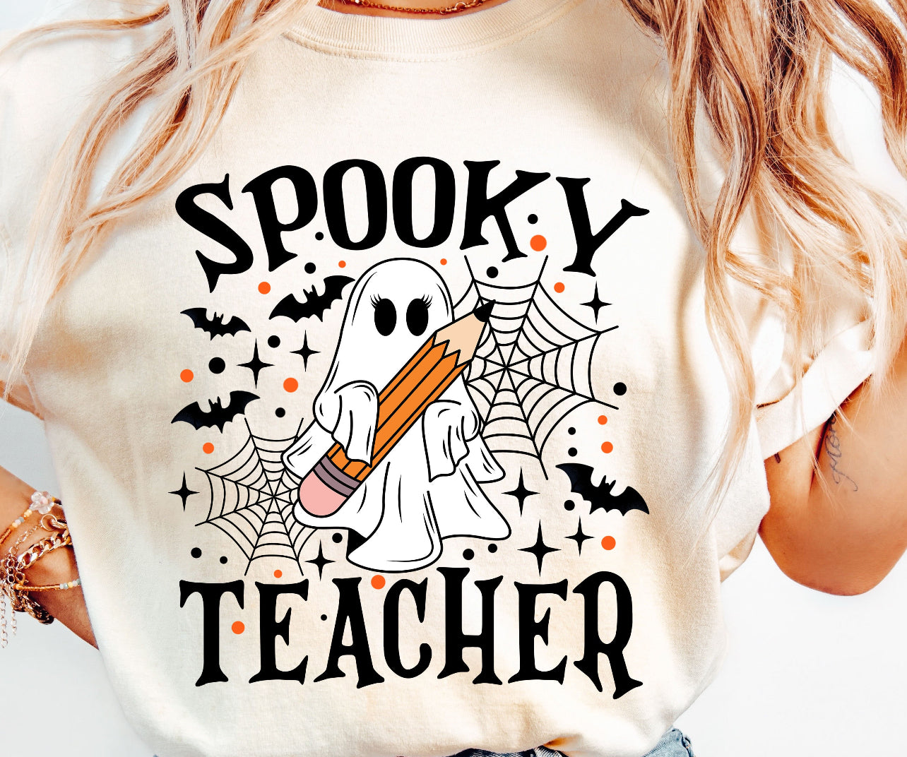 (DTF TRANSFER) SPOOKY TEACHER
