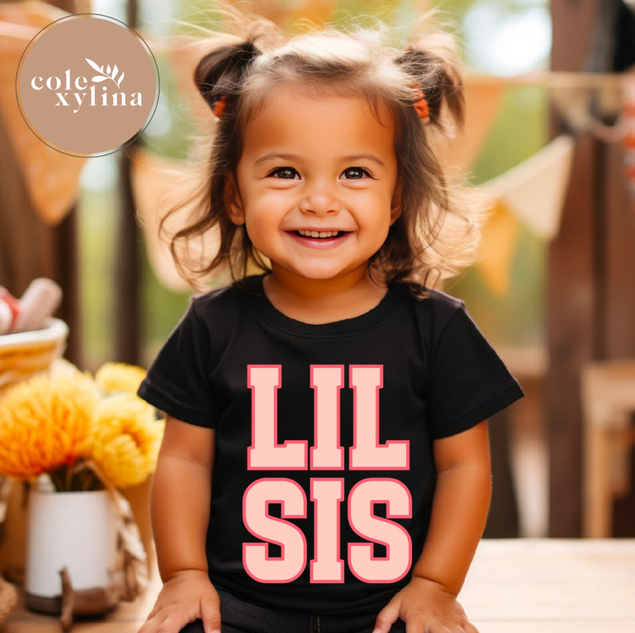 LIL SIS (2 OPTIONS) - DTF TRANSFER