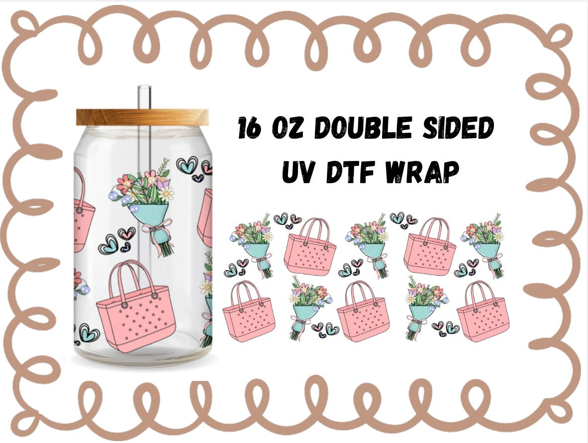 FRESH CUT BLOOMS - 16OZ WRAP DOUBLE SIDED