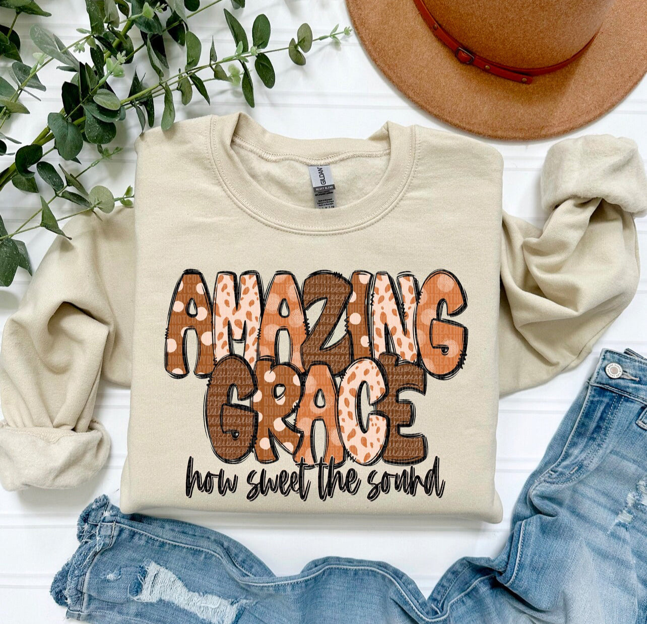 AMAZING GRACE - DTF TRANSFER