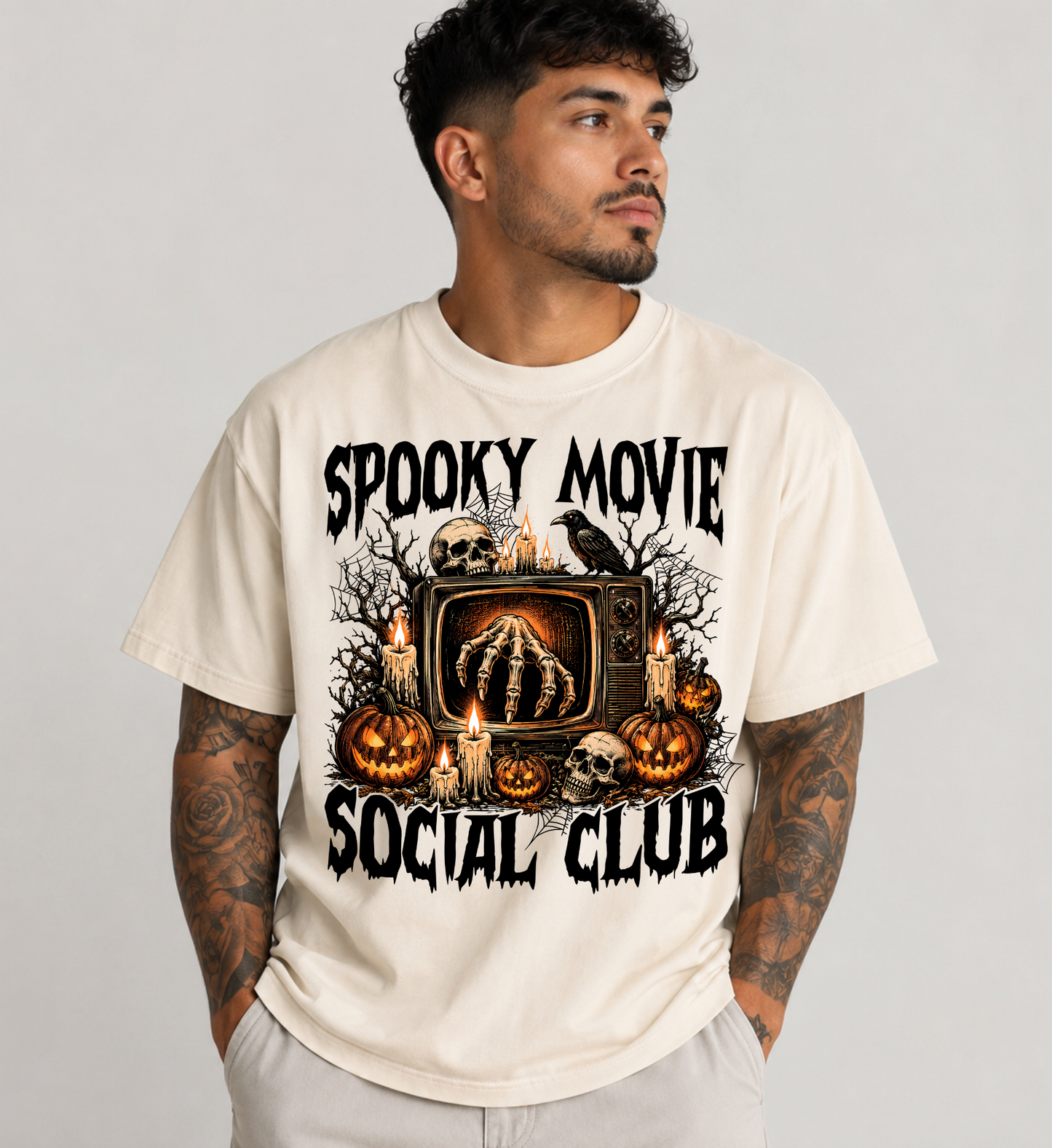 SPOOKY MOVIE SOCIAL CLUB - DTF TRANSFER