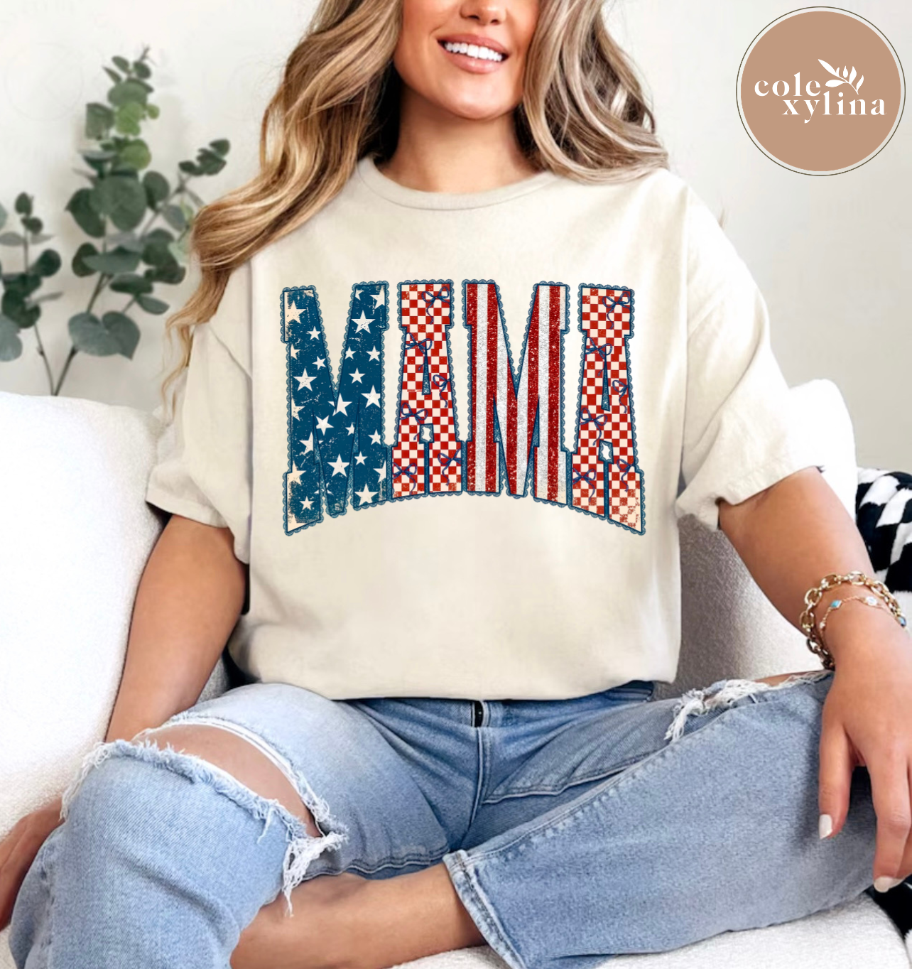 USA RETRO MAMA - DTF TRANSFER