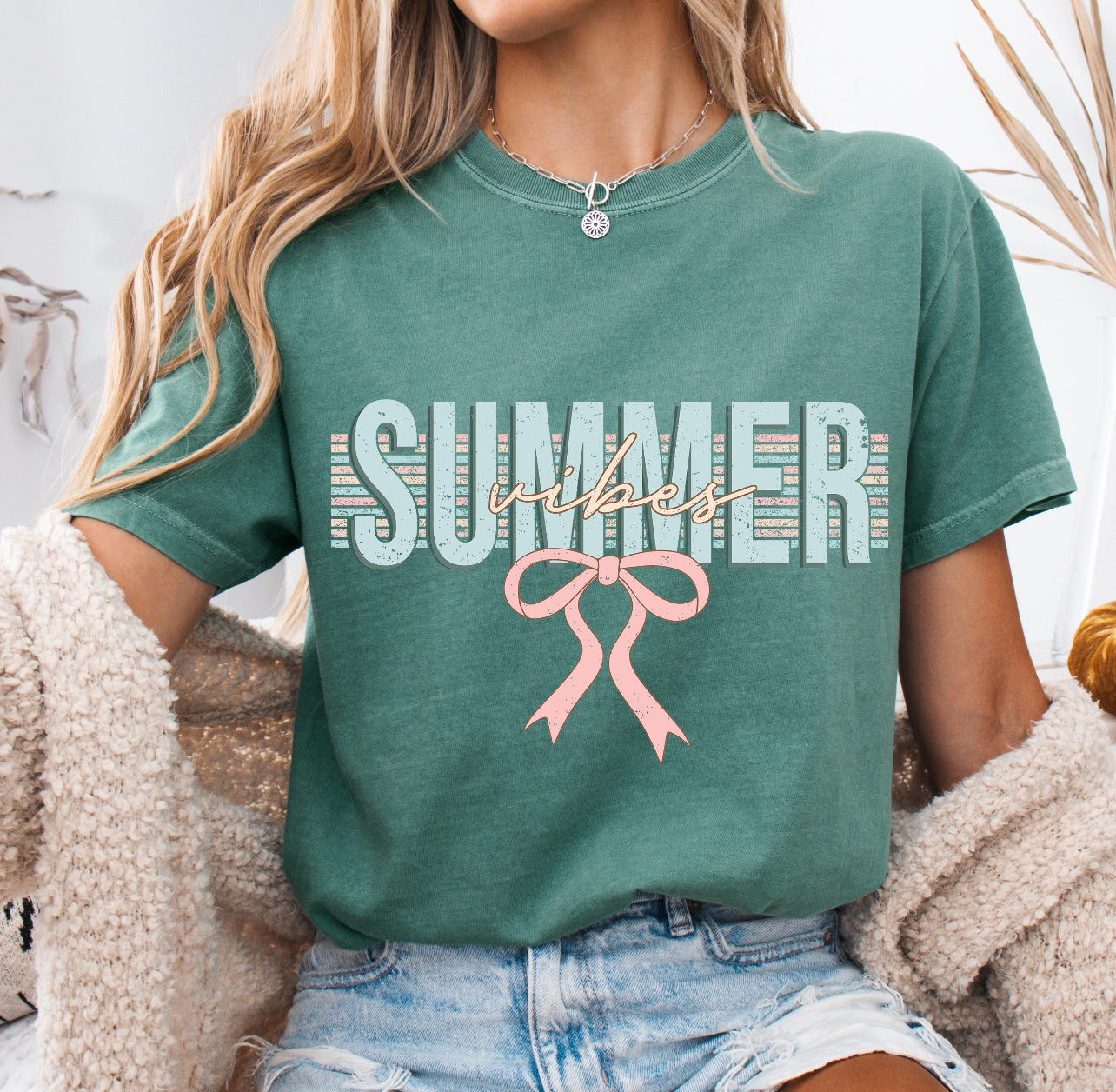 SUMMER VIBES MINI COQUETTE - DTF TRANSFER