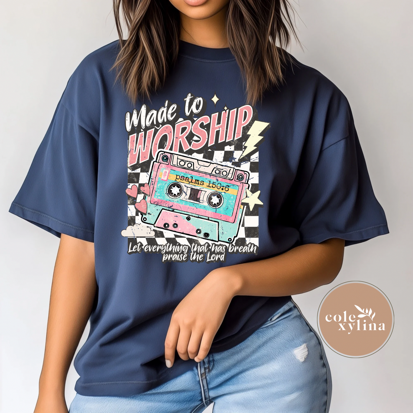 MADE TO WORSHIP (2 OPTIONS) - DTF TRANSFER