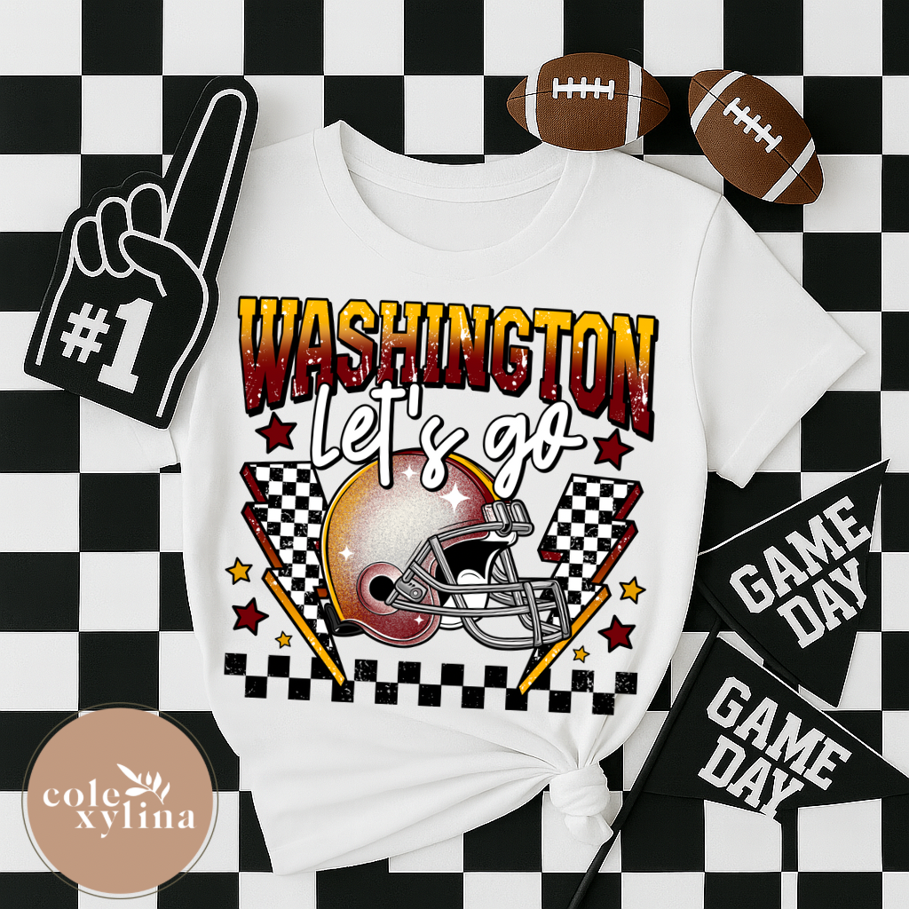 WASHINGTON LET’S GO - DTF TRANSFER