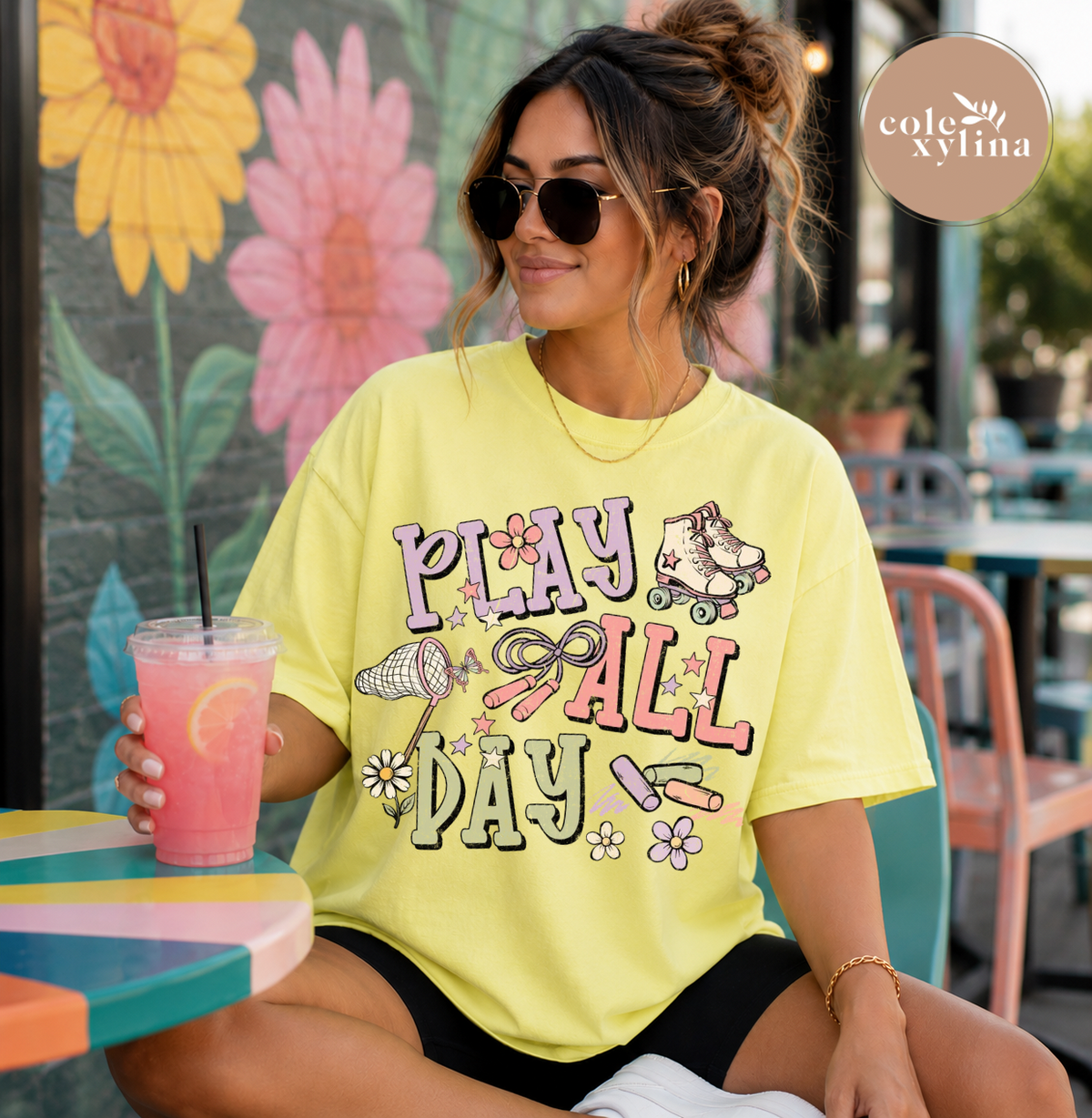 PLAY ALL DAY - DTF TRANSFER