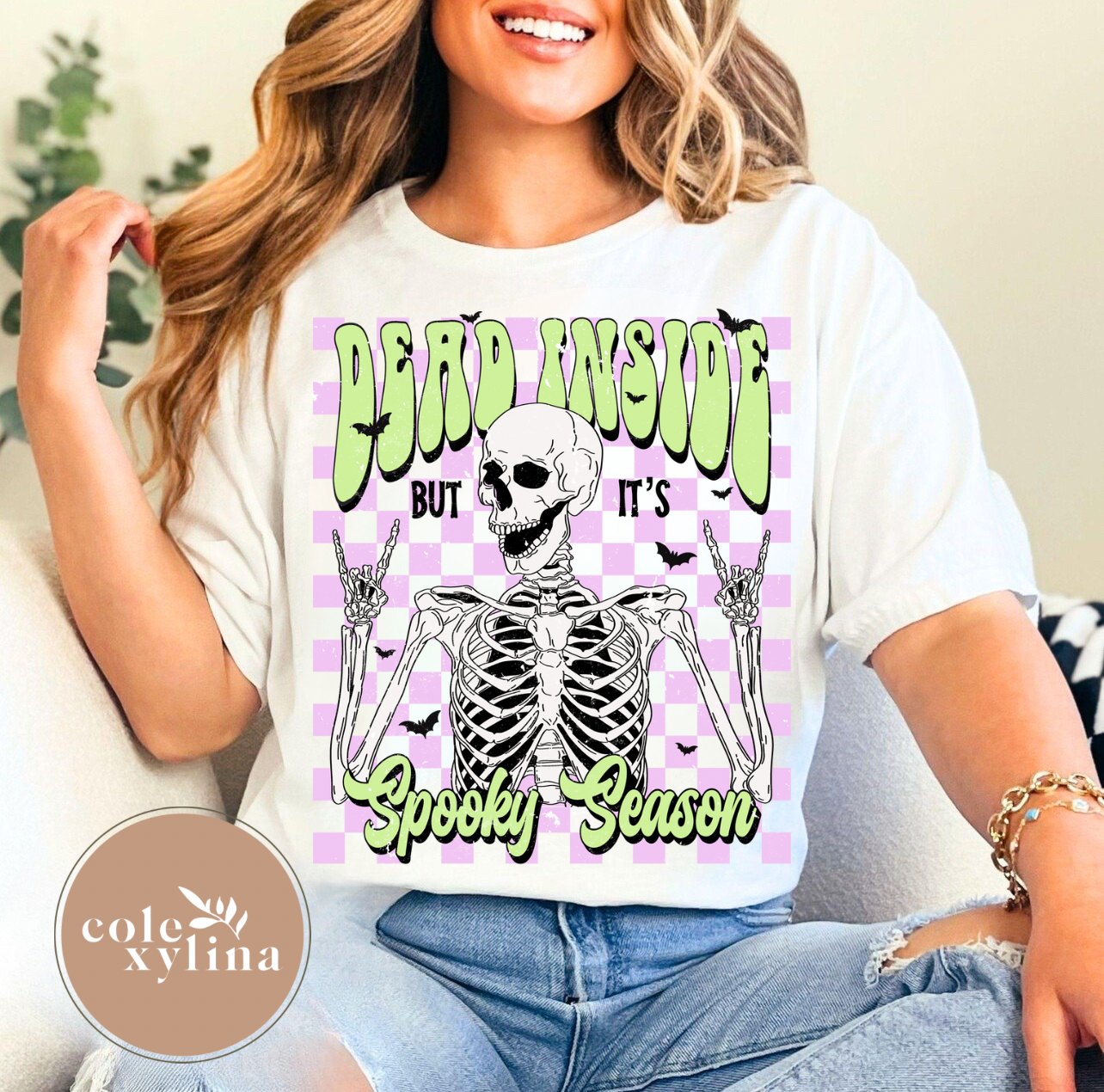 DEAD INSIDE BUT IT’S SPOOKY SEASON (3 OPTIONS) - DTF TRANSFER
