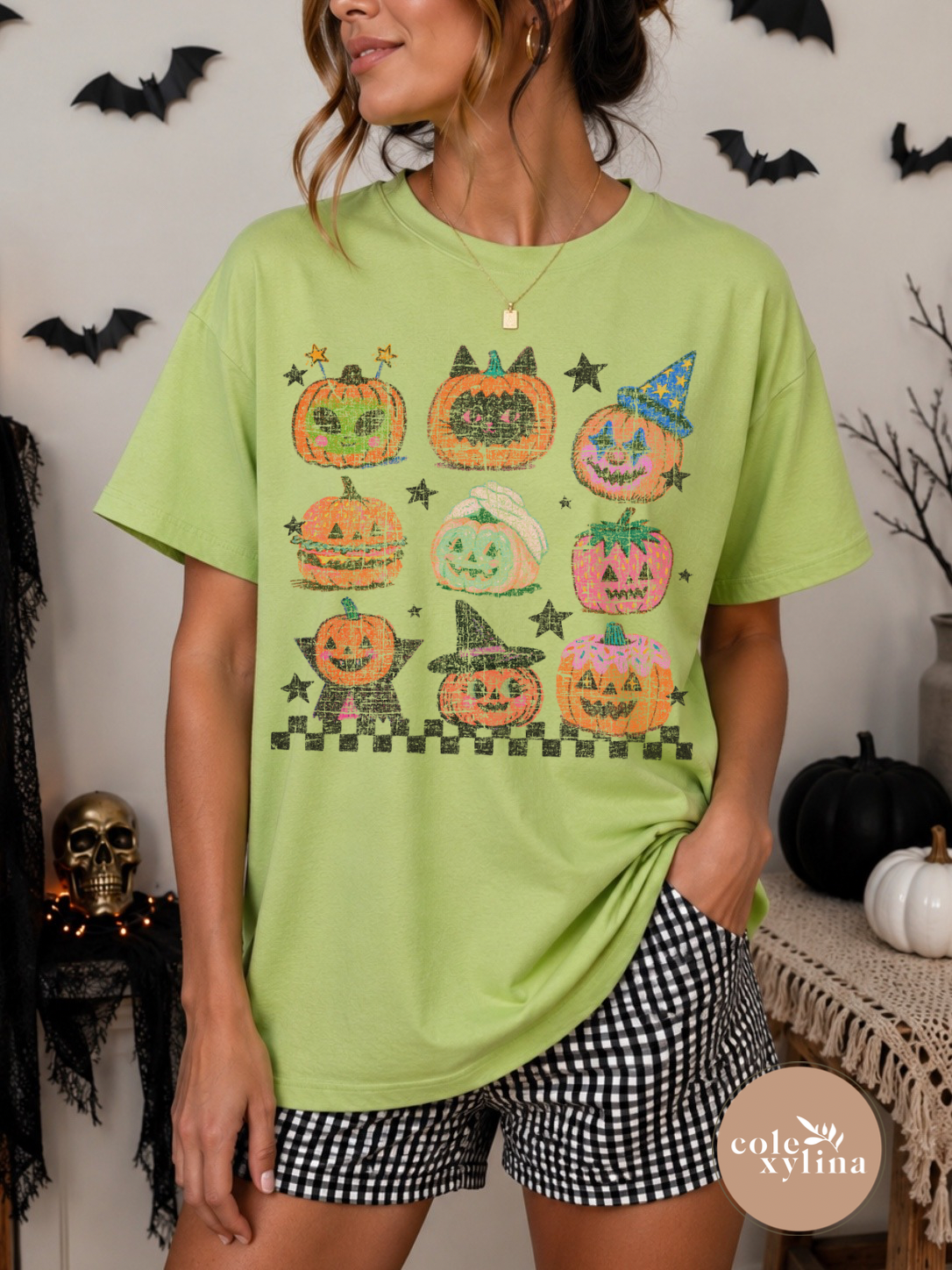 VINTAGE EXTRA GRUNGE PUMPKINS - DTF TRANSFER