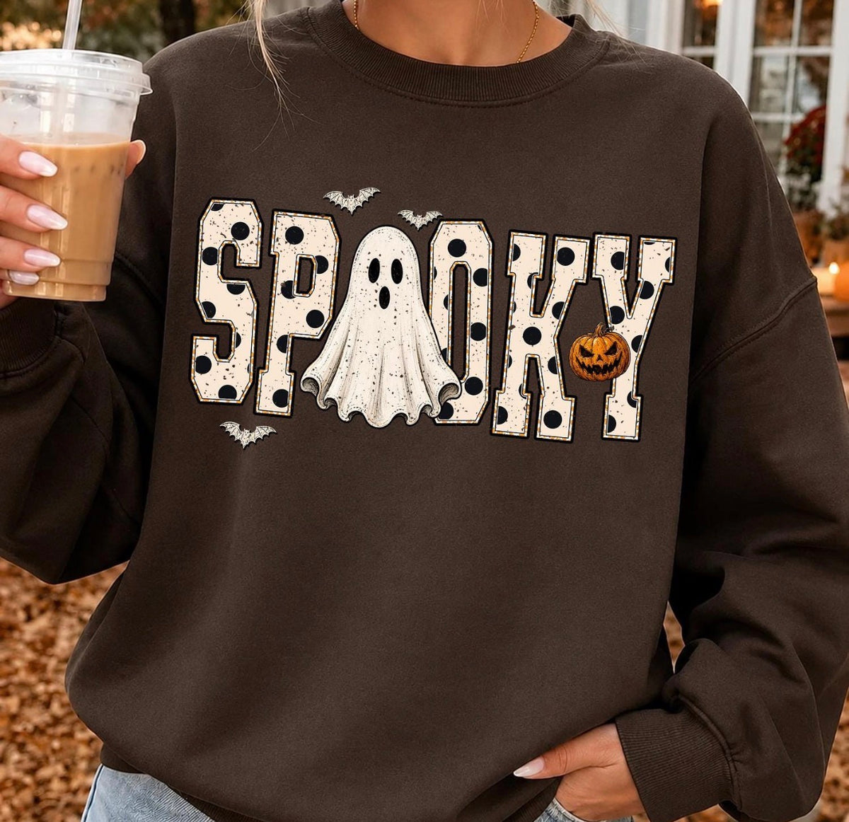 POLKA DOT SPOOKY - DTF TRANSFER