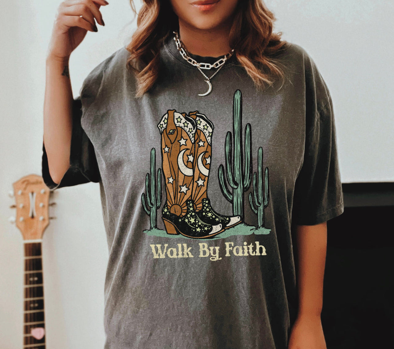 WALK BY FAITH - DTF TRANSFER