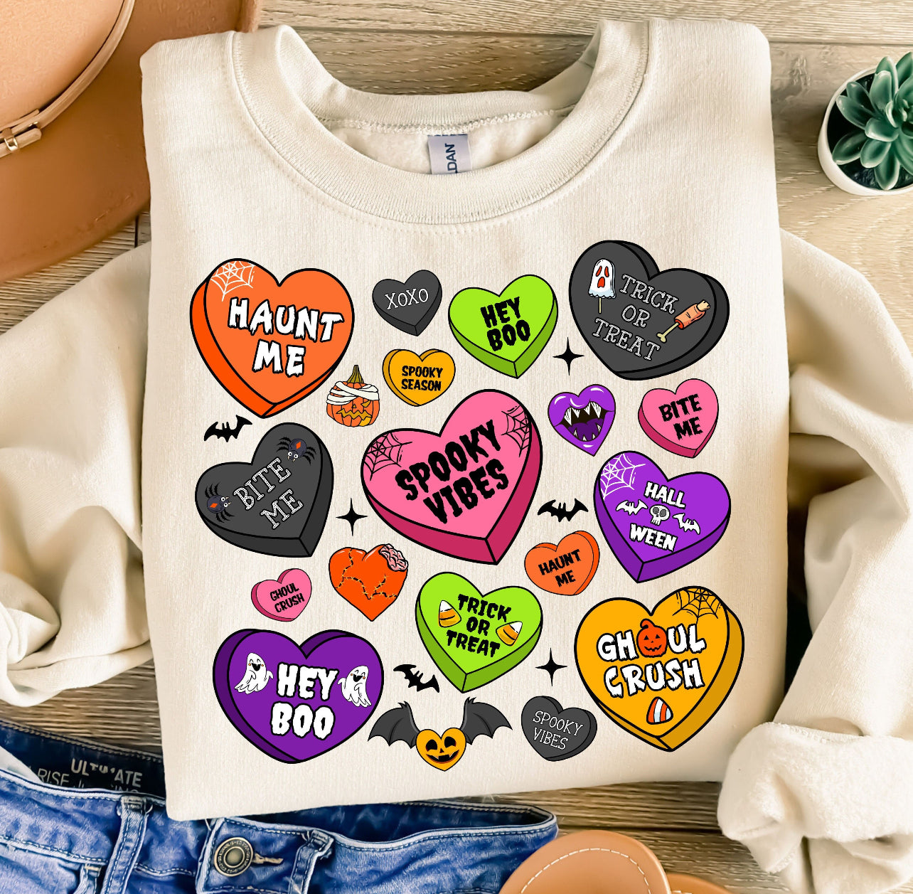 (DTF TRANSFER) HALLOWEEN SWEETHEARTS