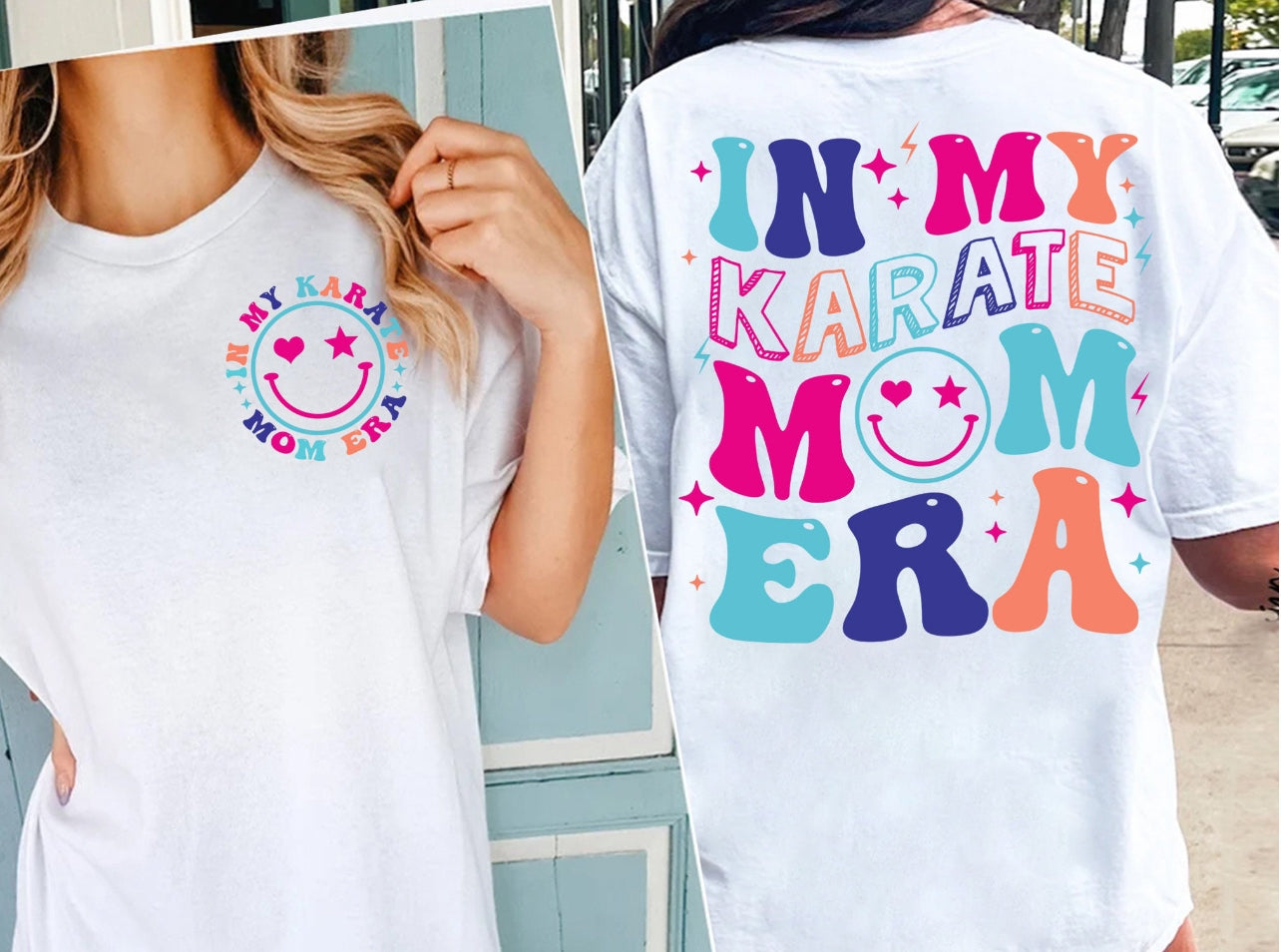 IN MY KARATE MOM ERA COLORFUL - DTF TRANSFER