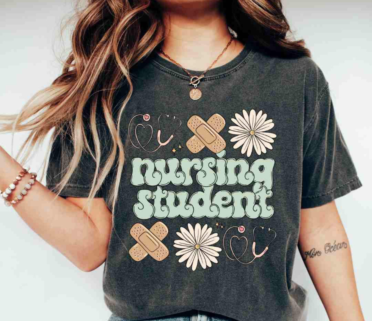 STETHOSCOPE NURSING STUDENT - DTF TRANSFER
