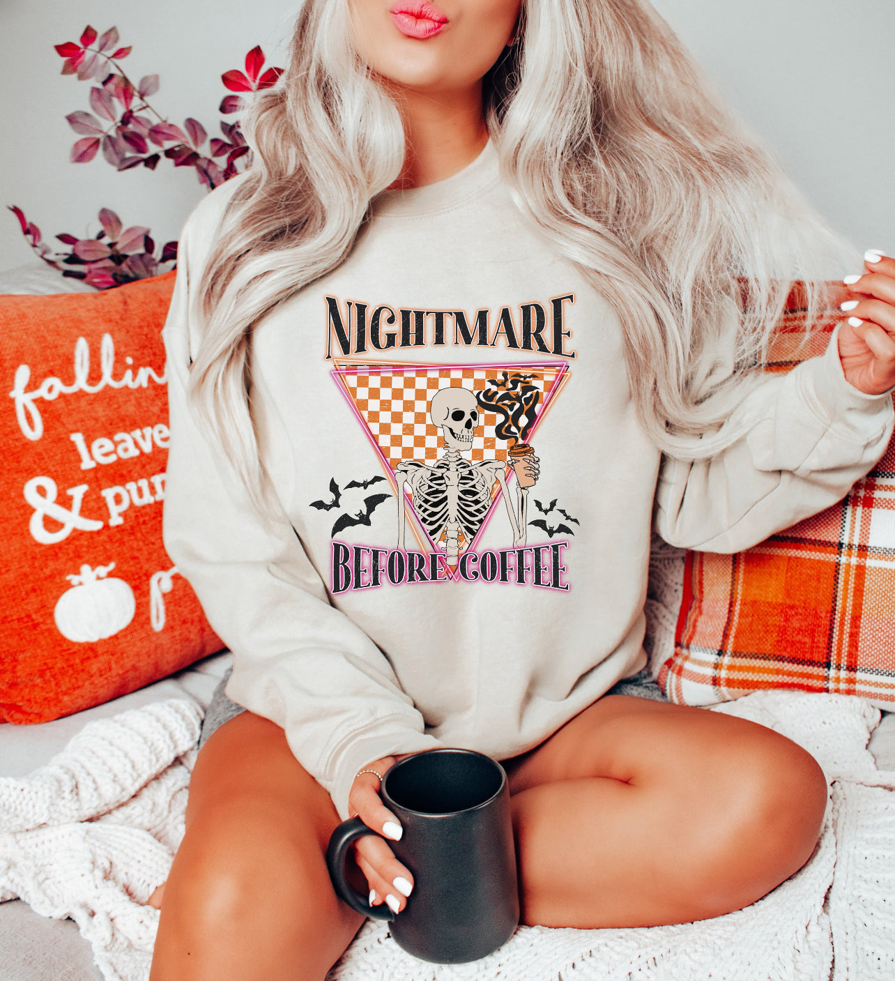 (DTF TRANSFER) NIGHTMARE BEFORE COFFEE