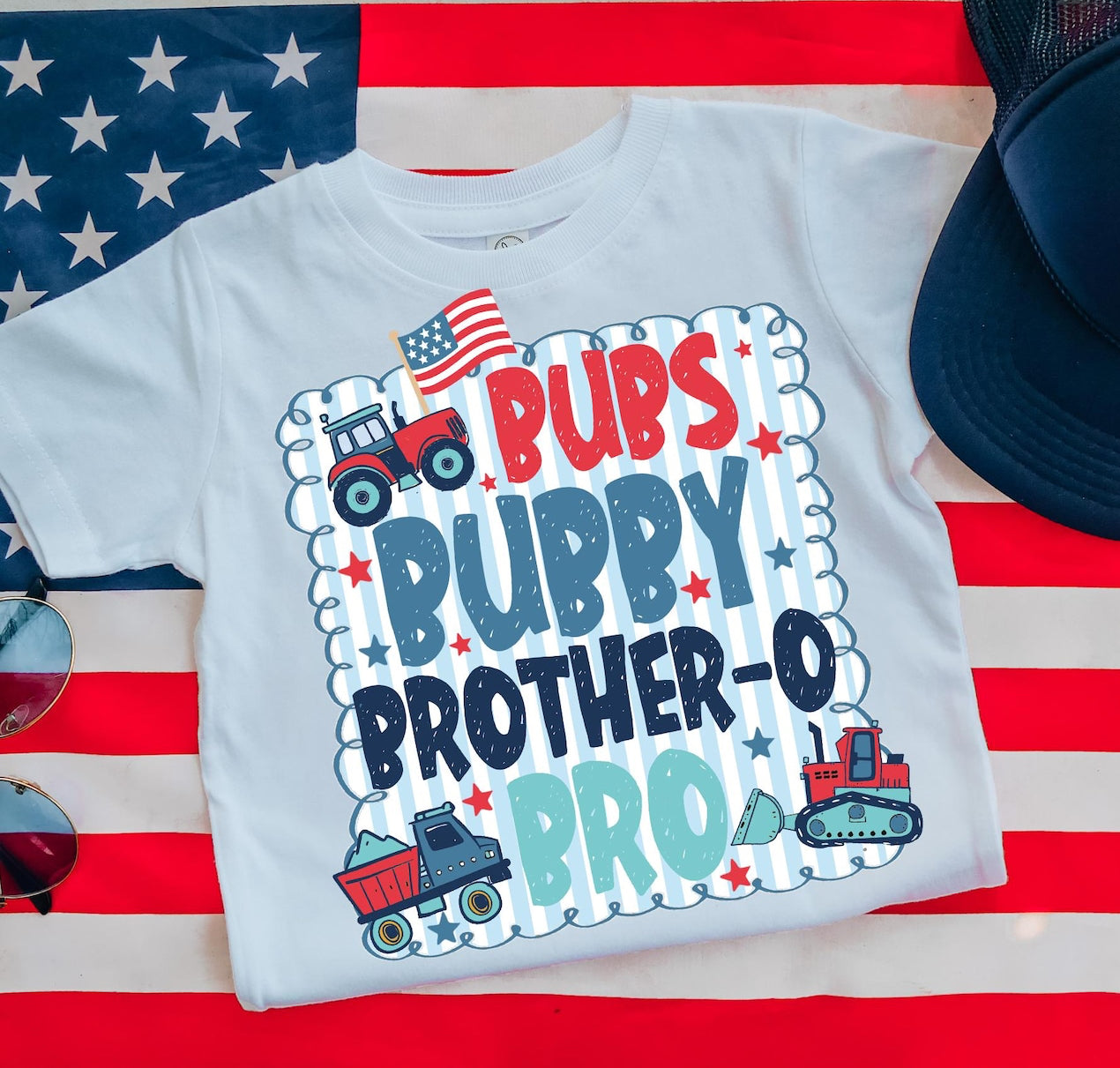 BUBS 4TH OF JULY - DTF TRANSFER