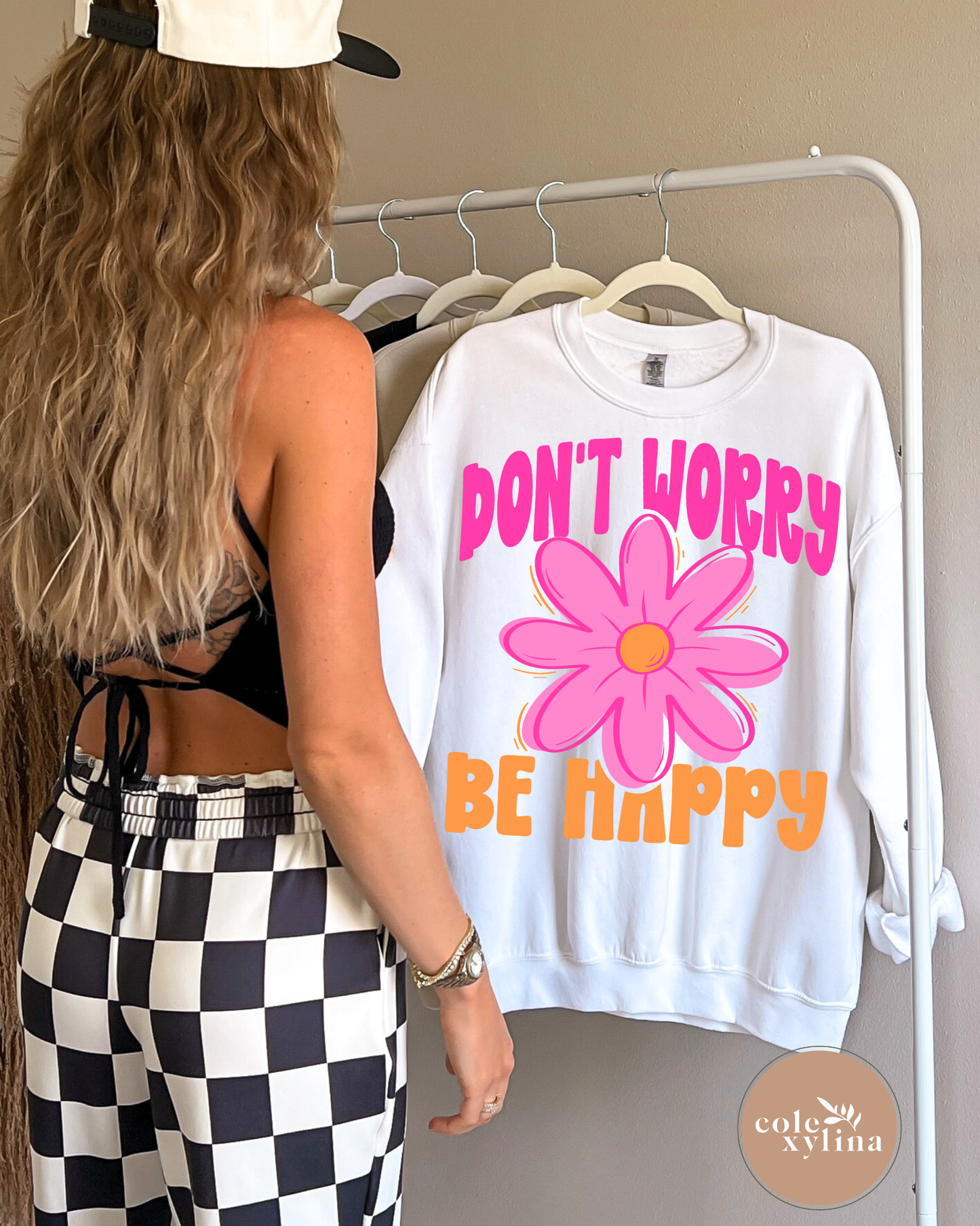 DON’T WORRY BE HAPPY - DTF TRANSFER