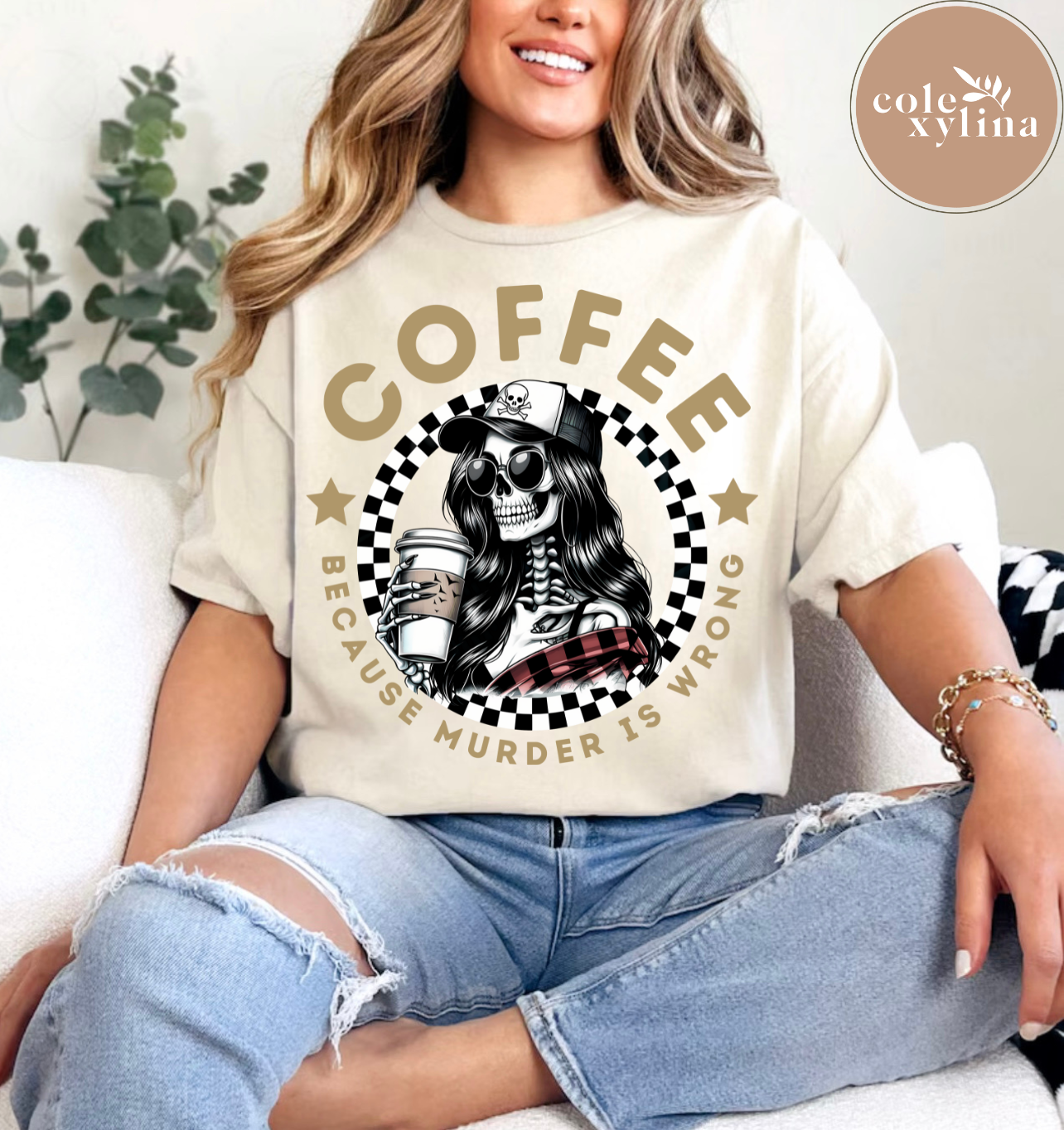 COFFEE BECAUSE MURDER IS WRONG - DTF TRANSFER