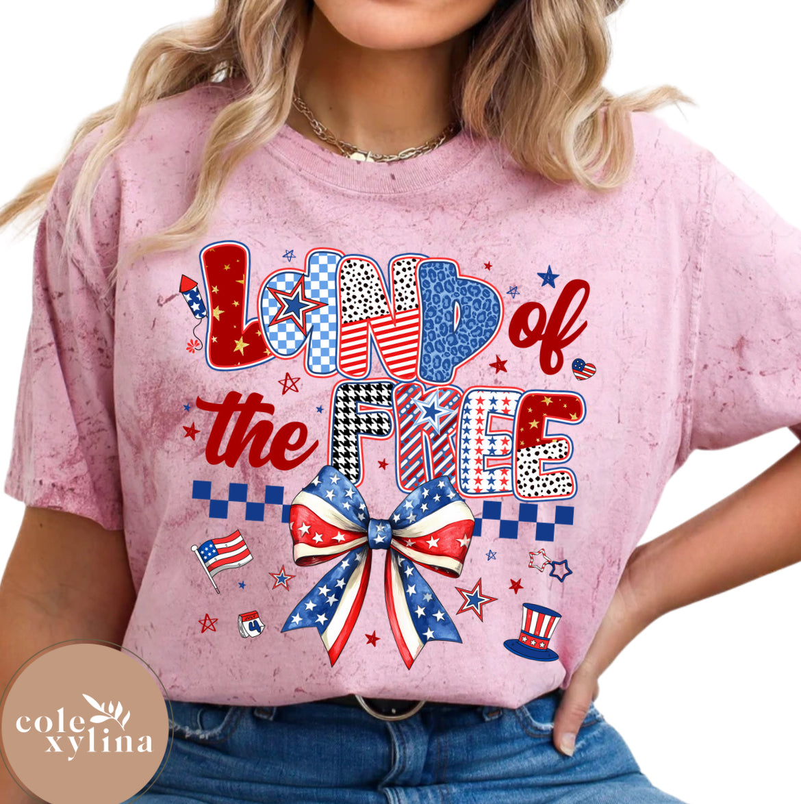 LAND OF THE FREE - DTF TRANSFER