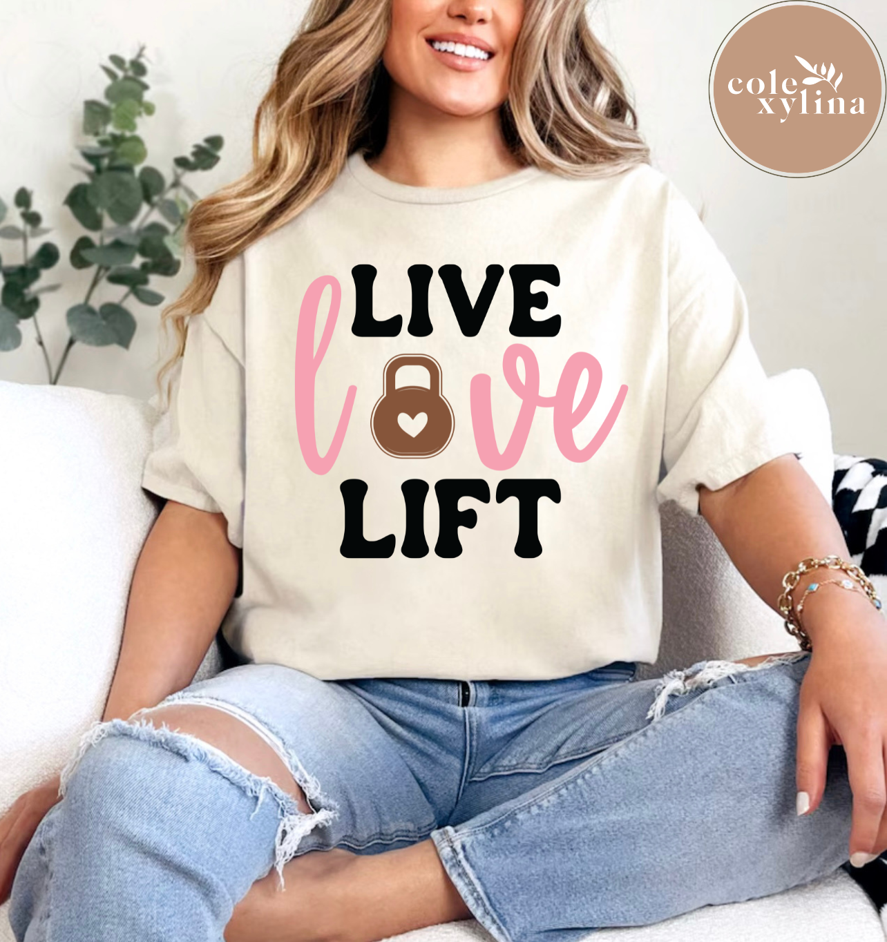 LIVE LOVE LIFT - DTF TRANSFER
