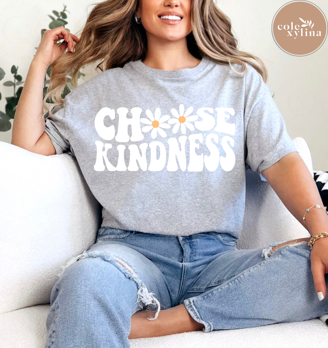 DAISY CHOOSE KINDNESS - DTF TRANSFER