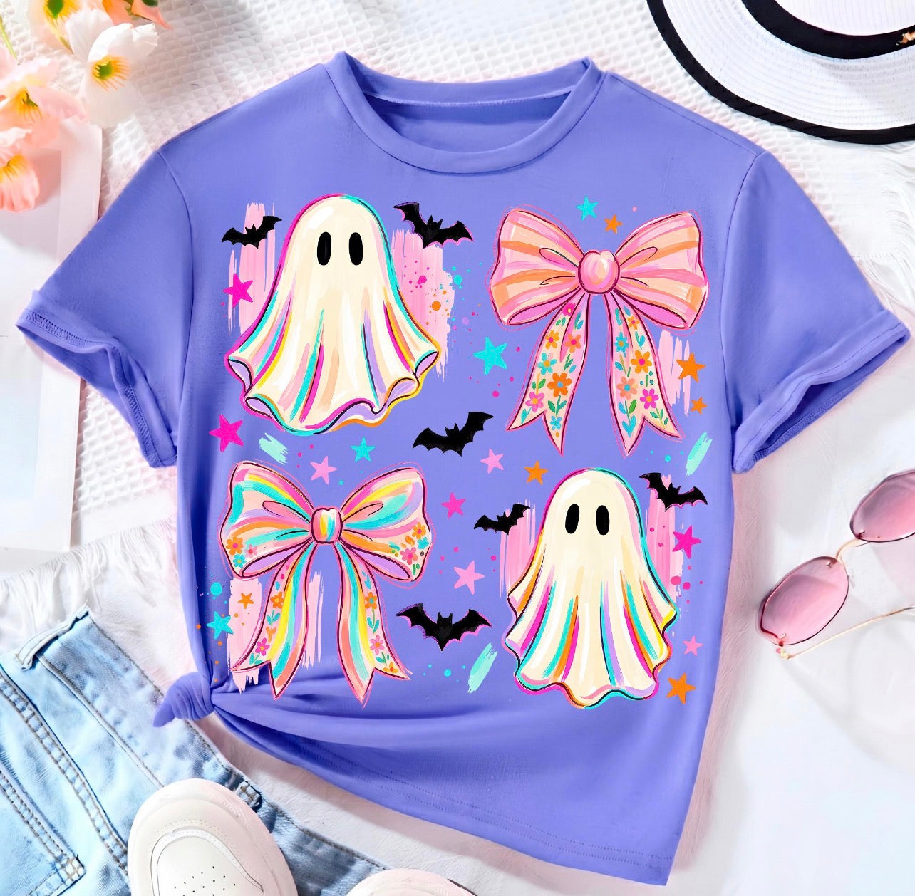 GIRLY GHOSTS & COQUETTES - DTF TRANSFER