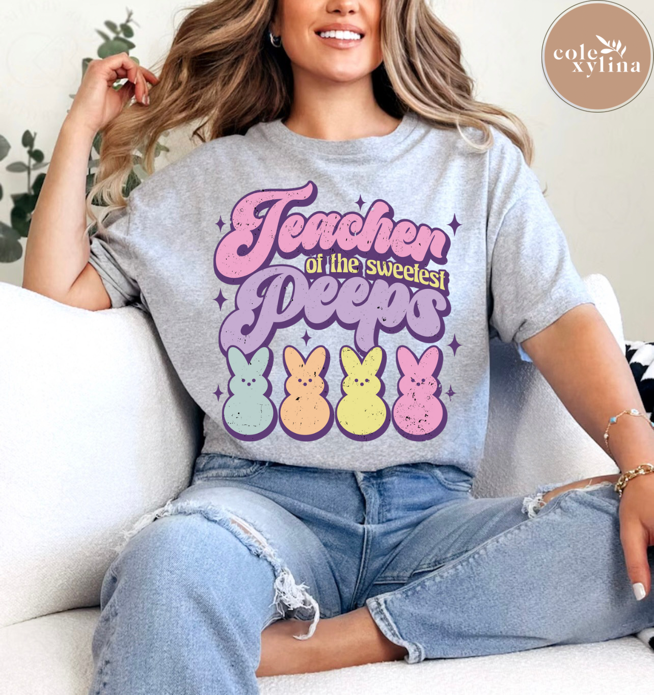 TEACHER OF THE SWEETEST PEEPS - DTF TRANSFER