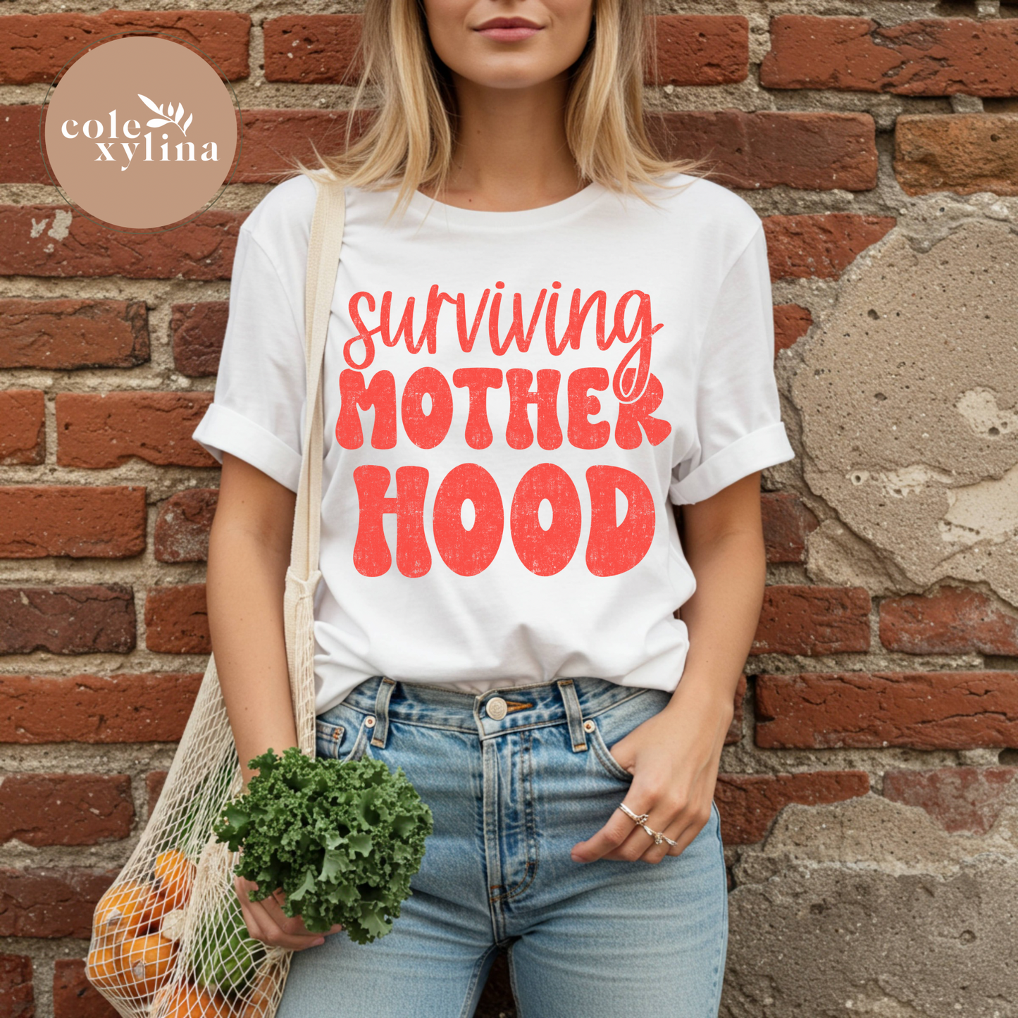 GRUNGE SURVIVING MOTHERHOOD - DTF TRANSFER