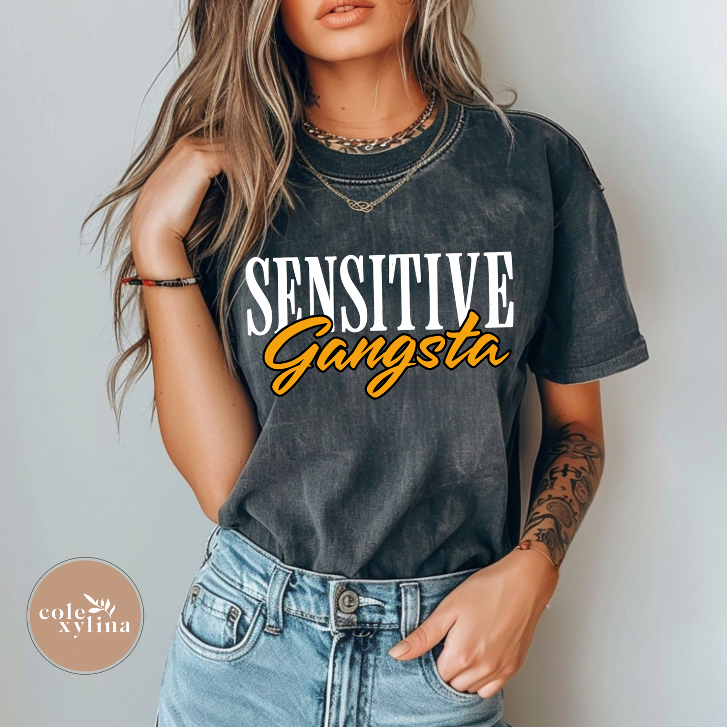 SENSITIVE GANGSTA - DTF TRANSFER