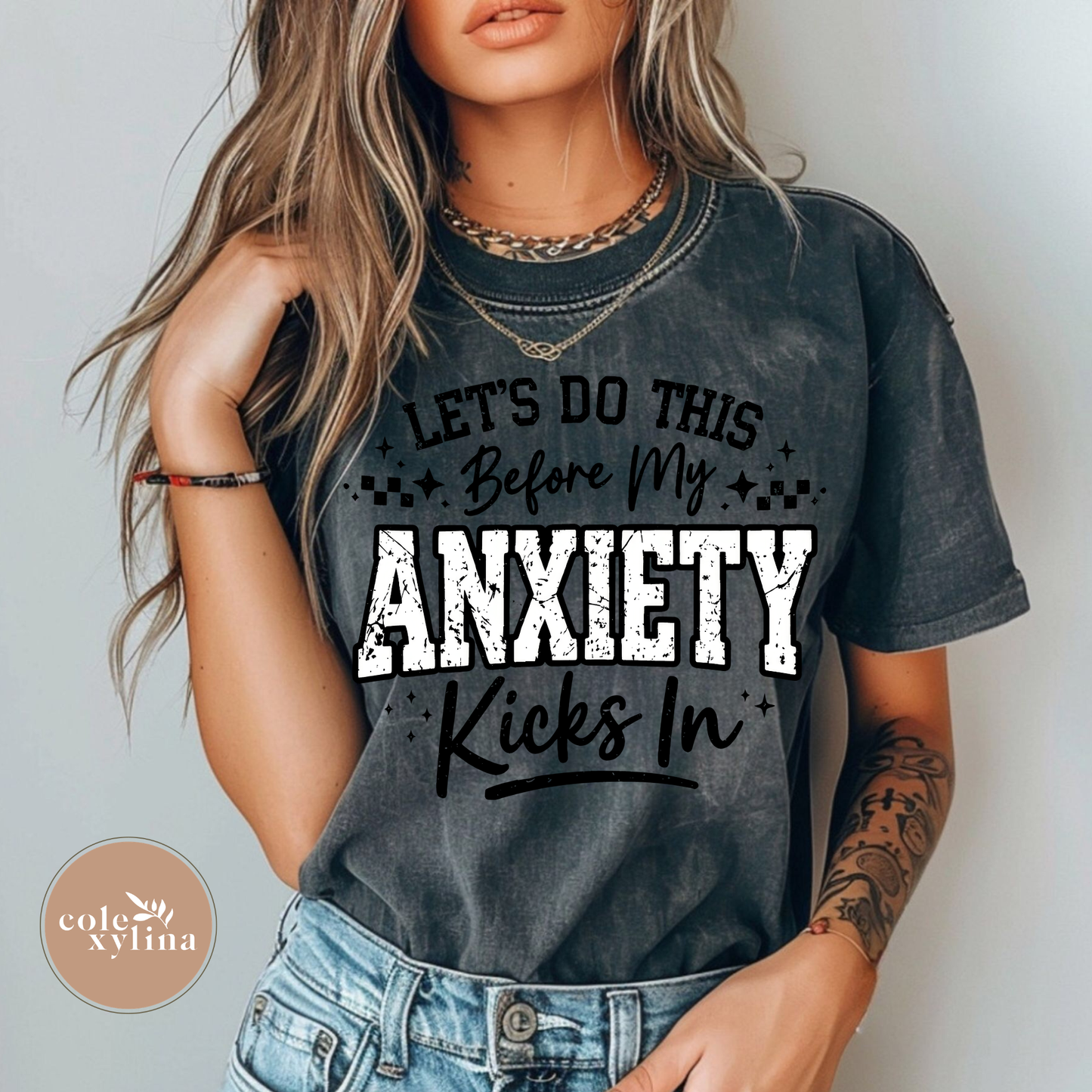 LET’S DO THIS BEFORE MY ANXIETY KICKS IN - DTF TRANSFER