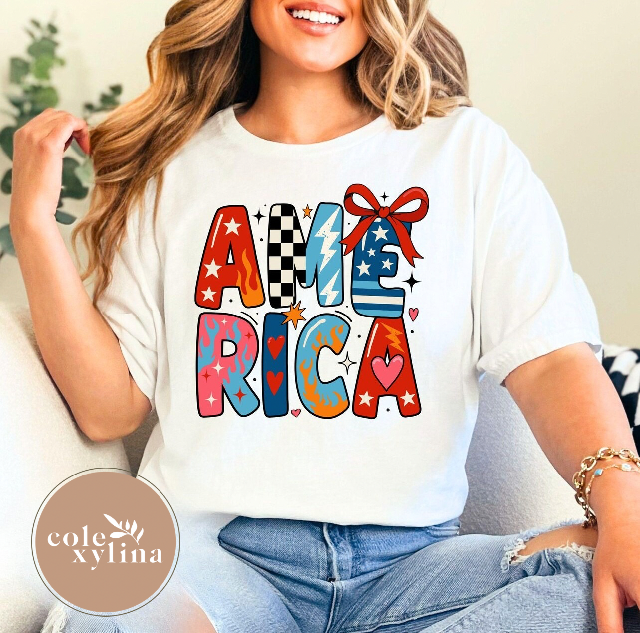 RETRO HOT AMERICA - DTF TRANSFER