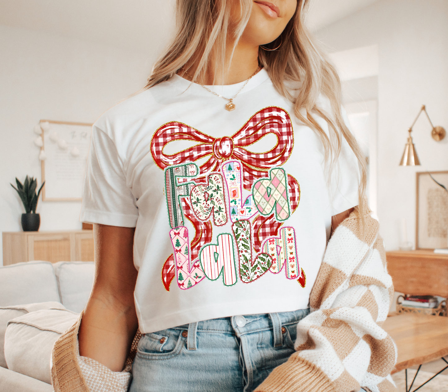 FESTIVE FALALALA - DTF TRANSFER