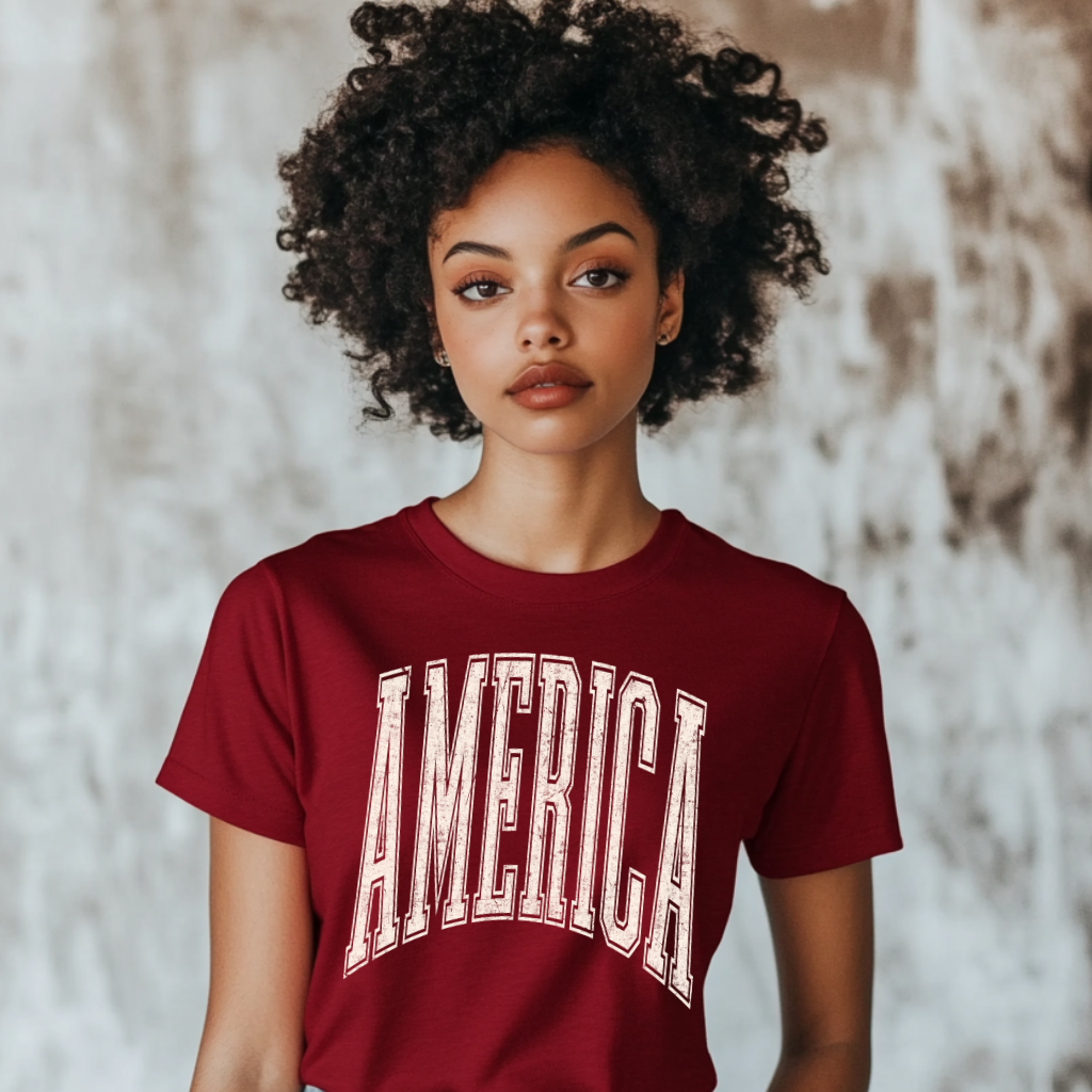 AMERICA CREAM - DTF TRANSFER