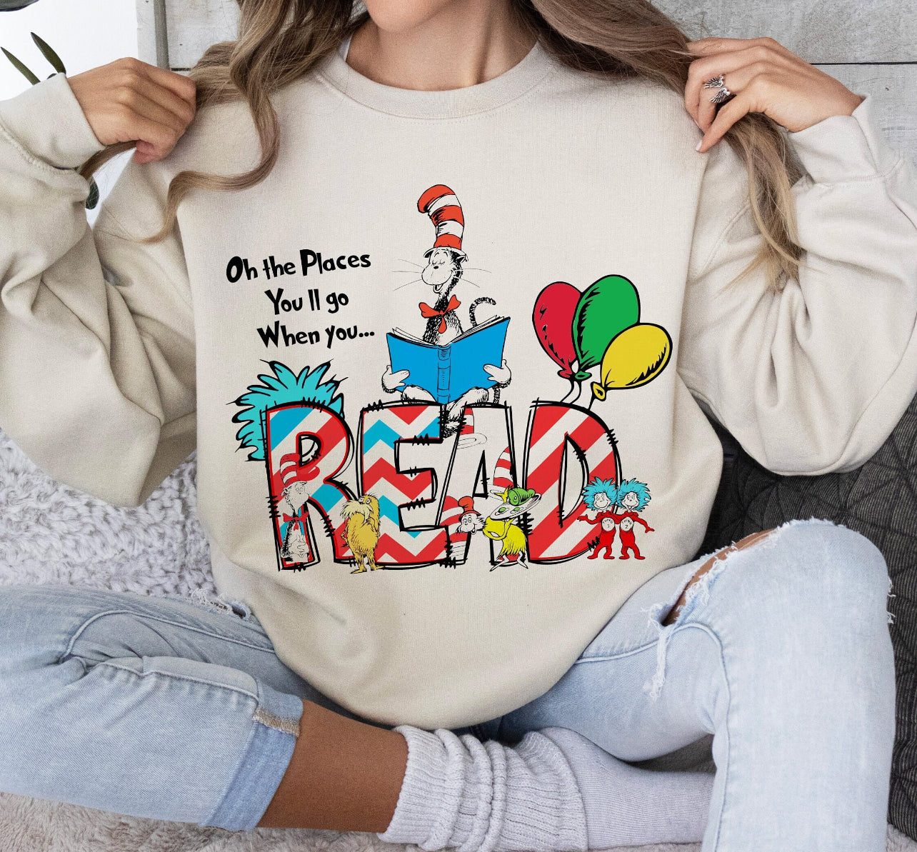 OH THE PLACES - DTF TRANSFER