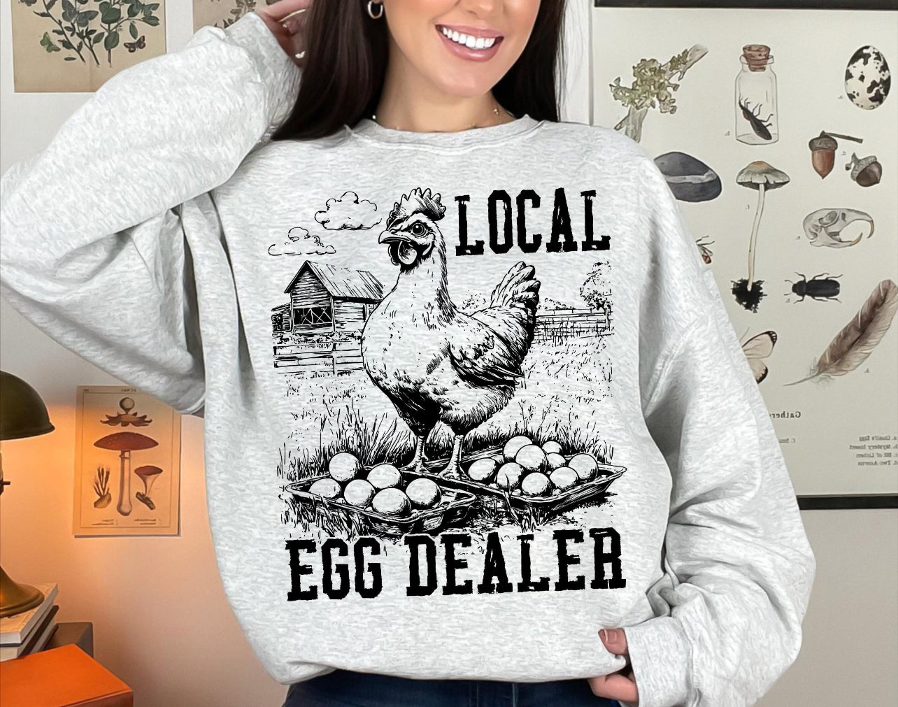 LOCAL EGG DEALER (3 COLORS) - DTF TRANSFER