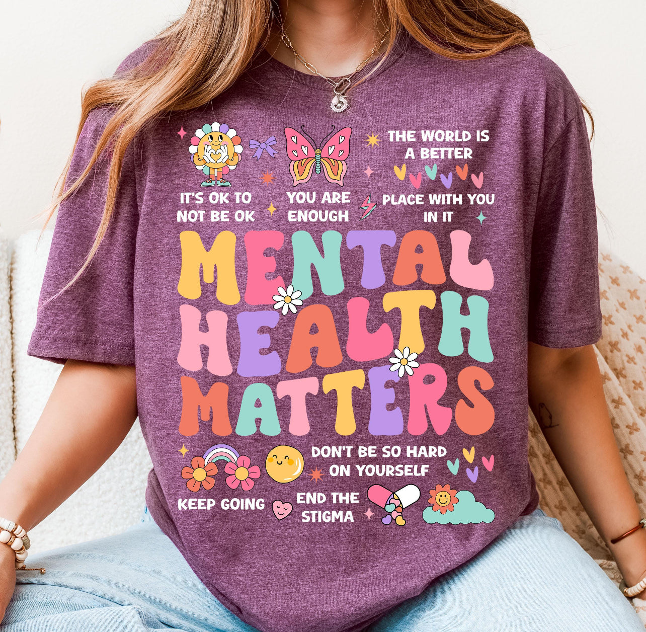 MENTAL HEALTH MATTERS - END THE STIGMA (2 OPTIONS) - DTF TRANSFER