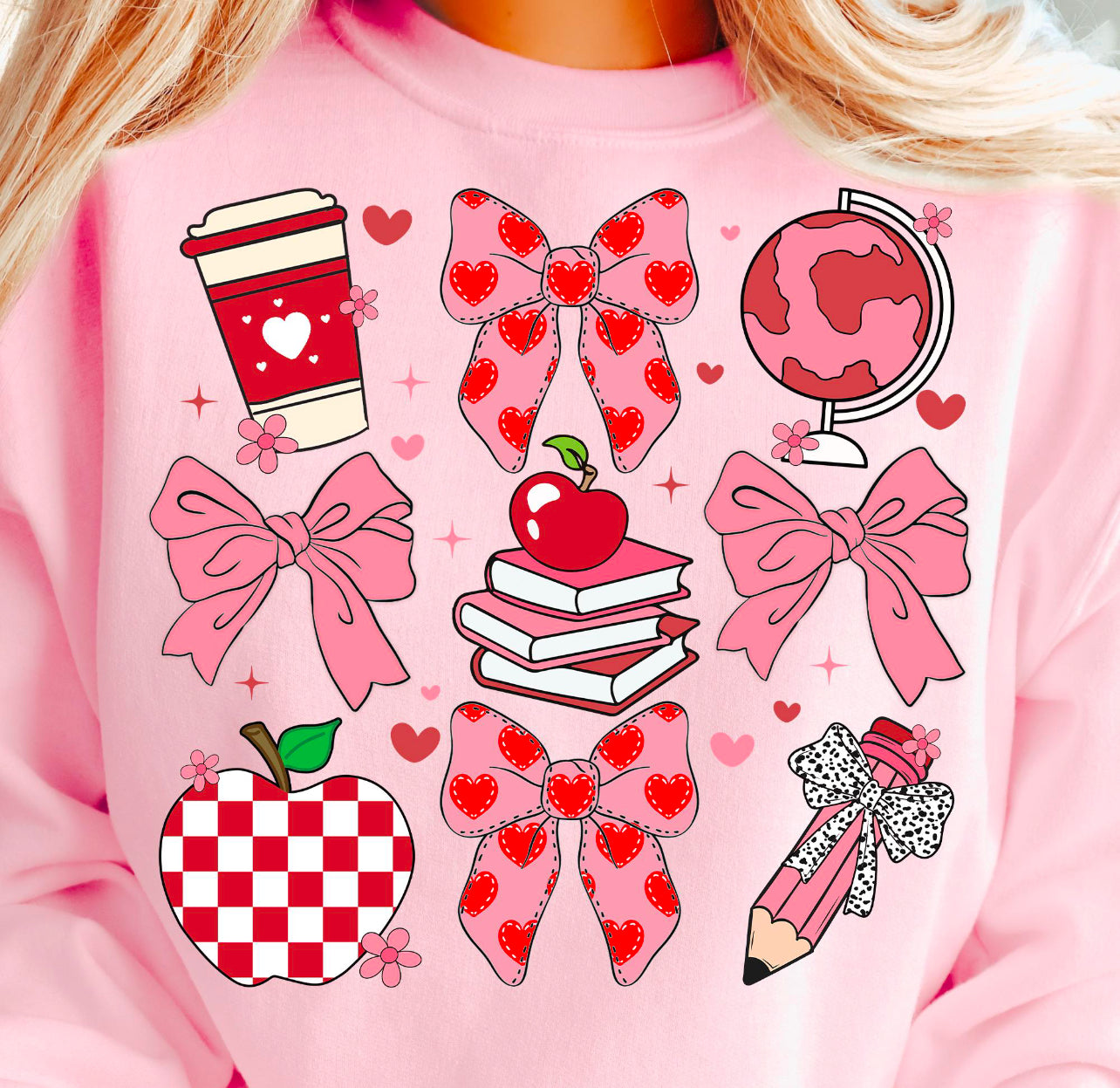 VALENTINE TEACH COQUETTE - DTF TRANSFER