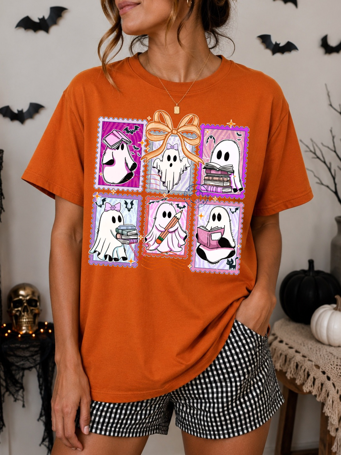 GIRLY GHOST BOOKS - DTF TRANSFER