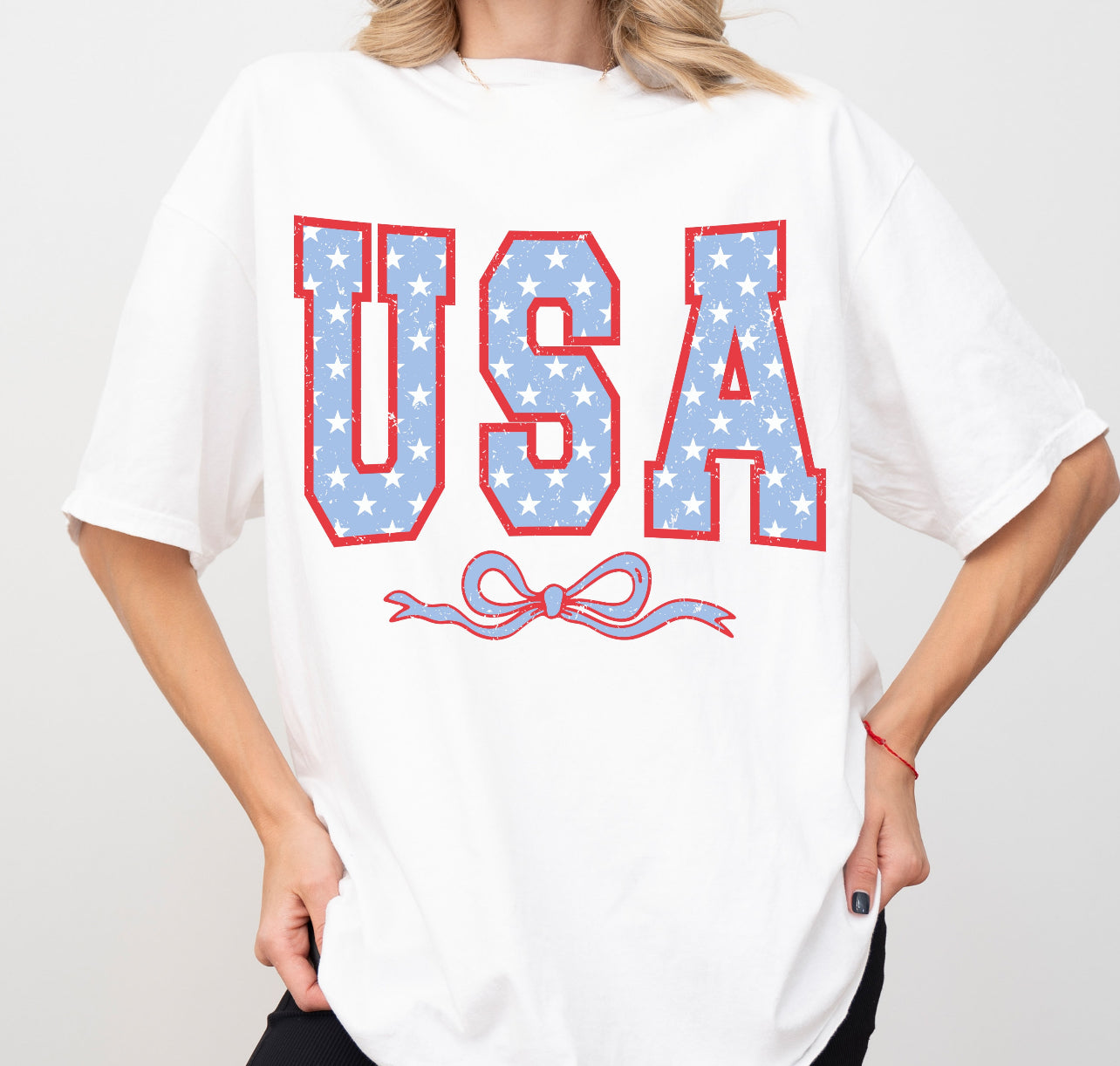 RETRO USA (2 OPTIONS)- DTF TRANSFER