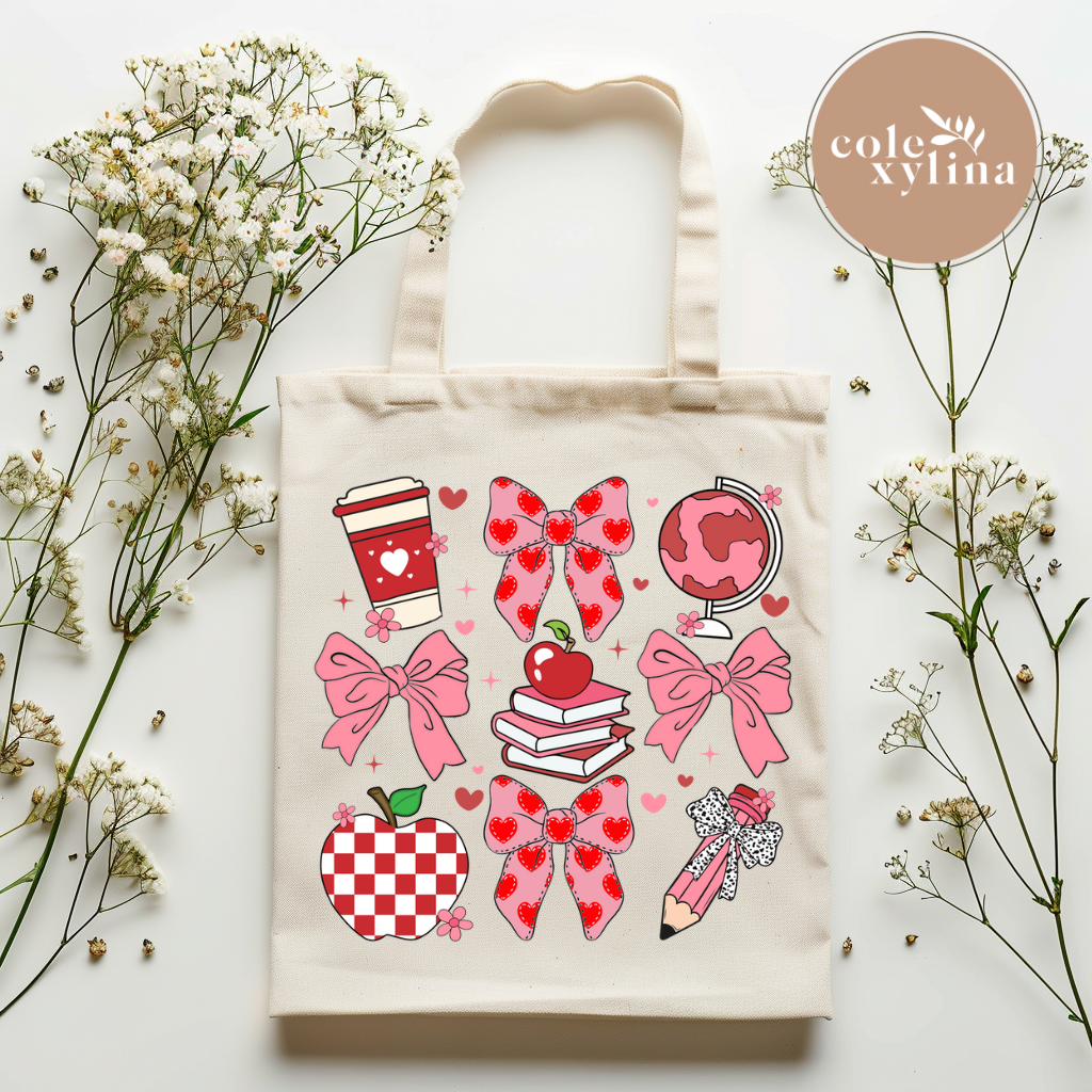 VALENTINE TEACH COQUETTE- TOTE