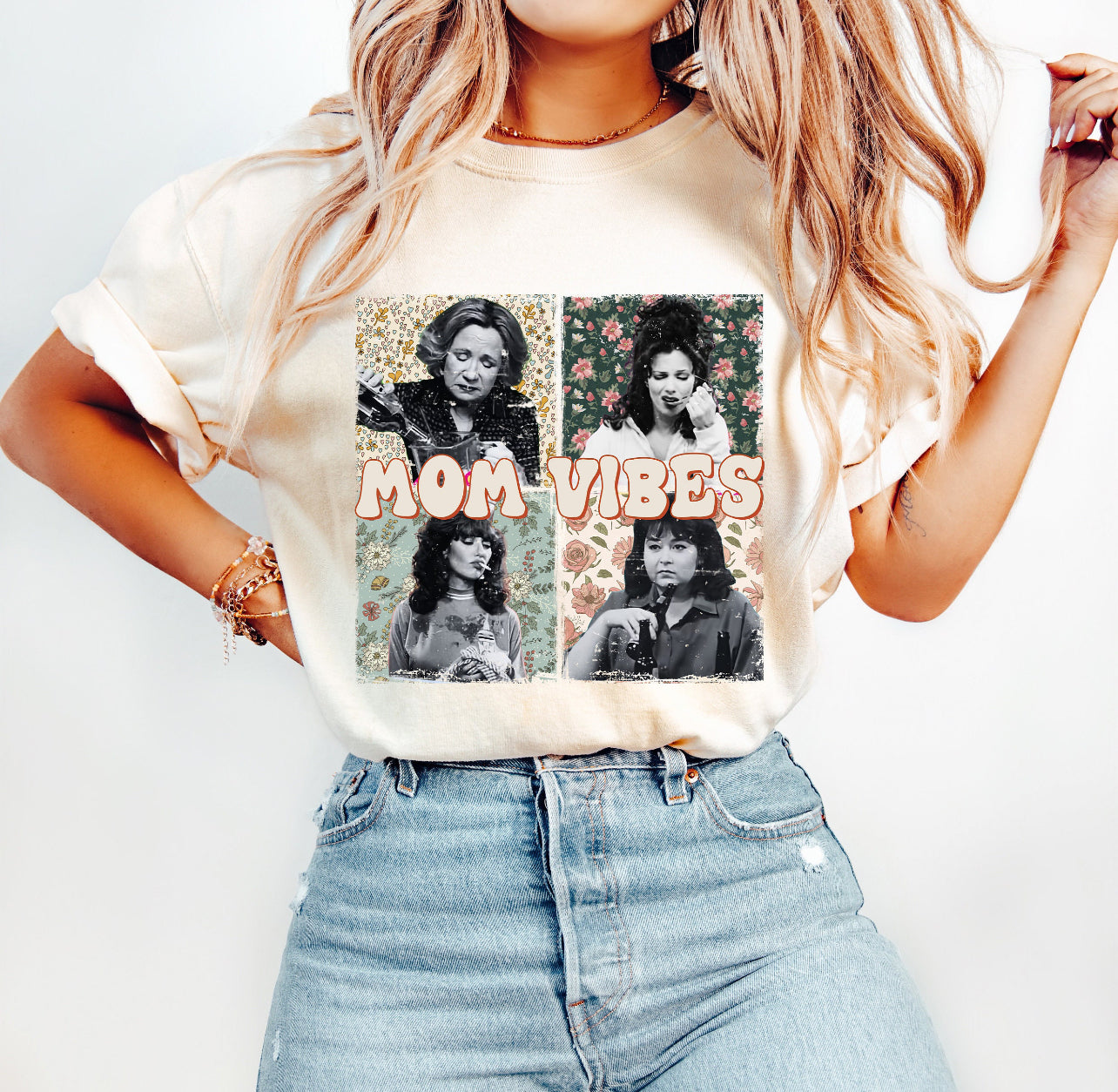 FUNNY MOM VIBES - SHIRT