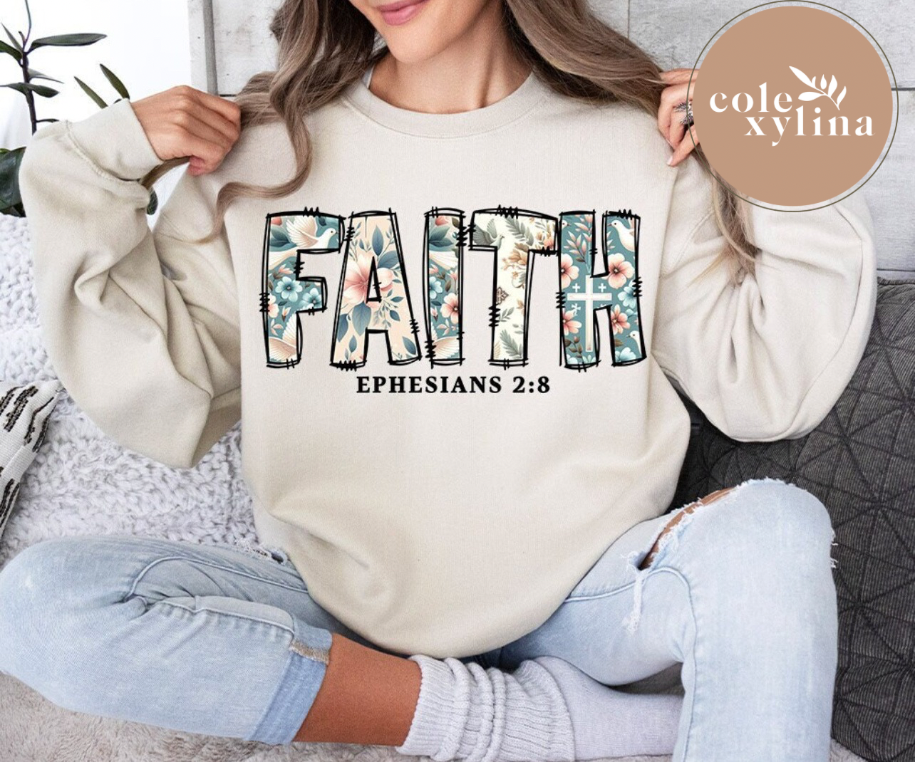 FAITH EPHESIANS 2:8 - DTF TRANSFER