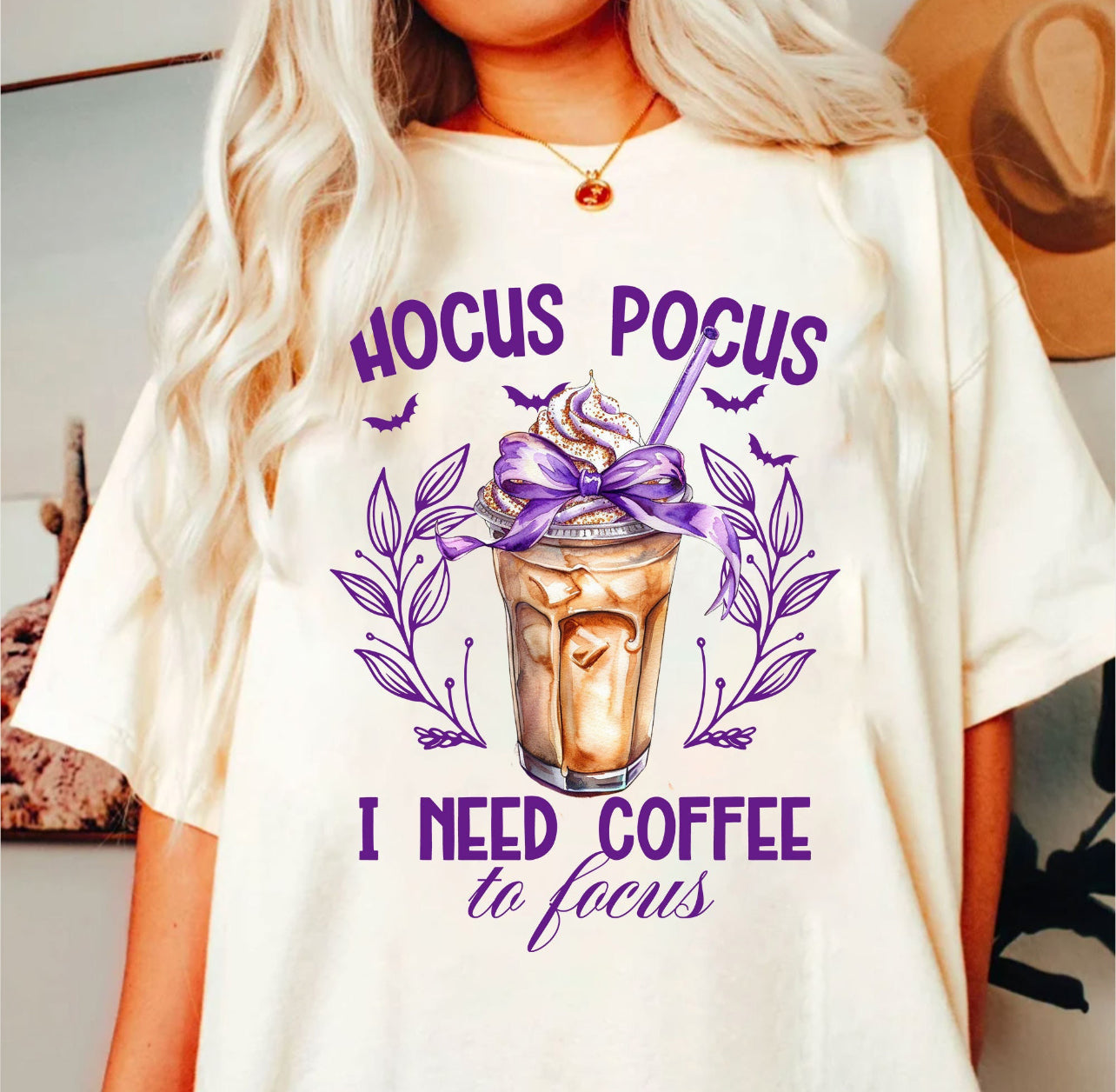 (DTF TRANSFER) I NEED COFFEE TO FOCUS