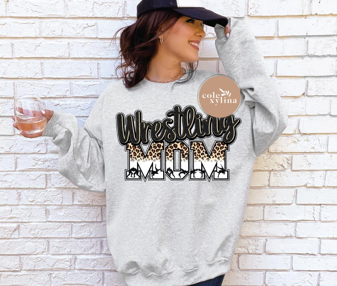 WRESTLING MOM CHEETAH - DTF TRANSFER