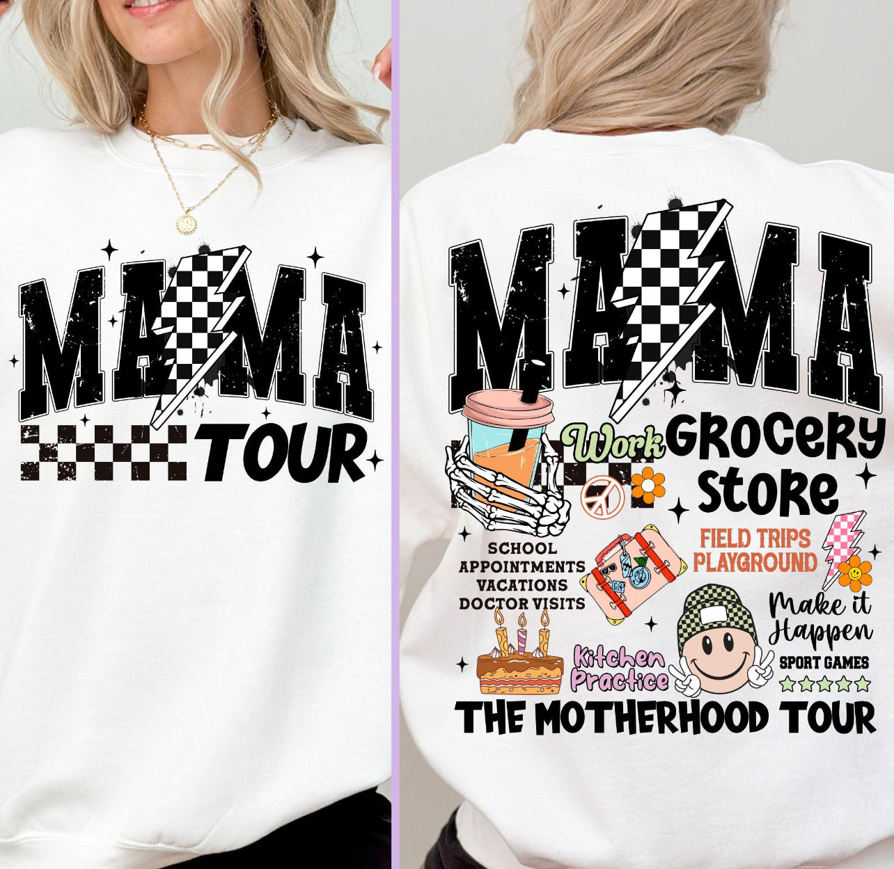 MAMA TOUR (SEPERATE PIECES) - DTF TRANSFER