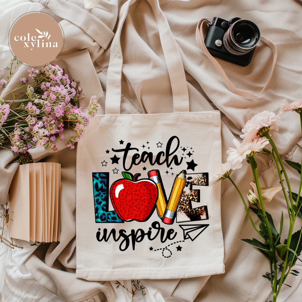 TEACH LOVE INSPIRE - TOTE